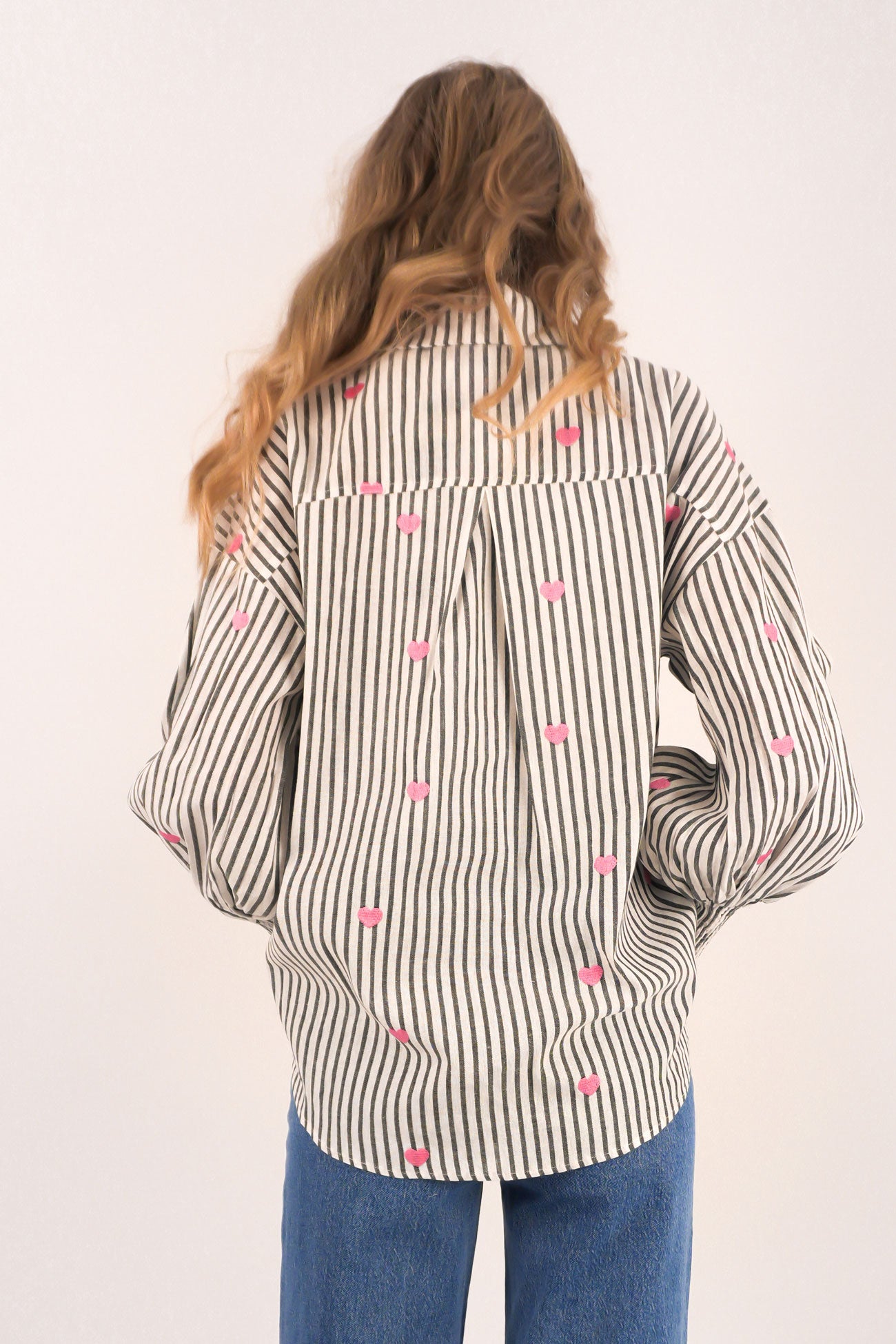 Zavier Shirt Black Stripe