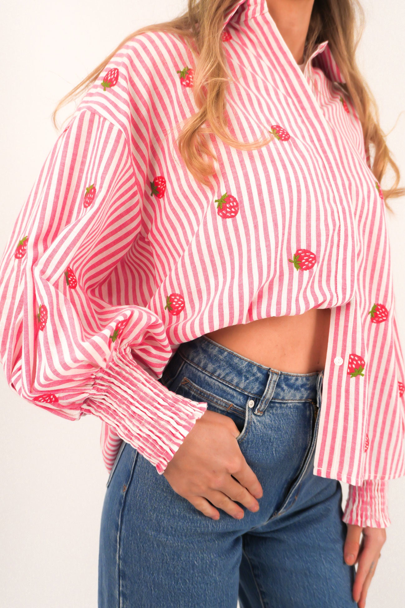 Zavier Shirt Strawberry