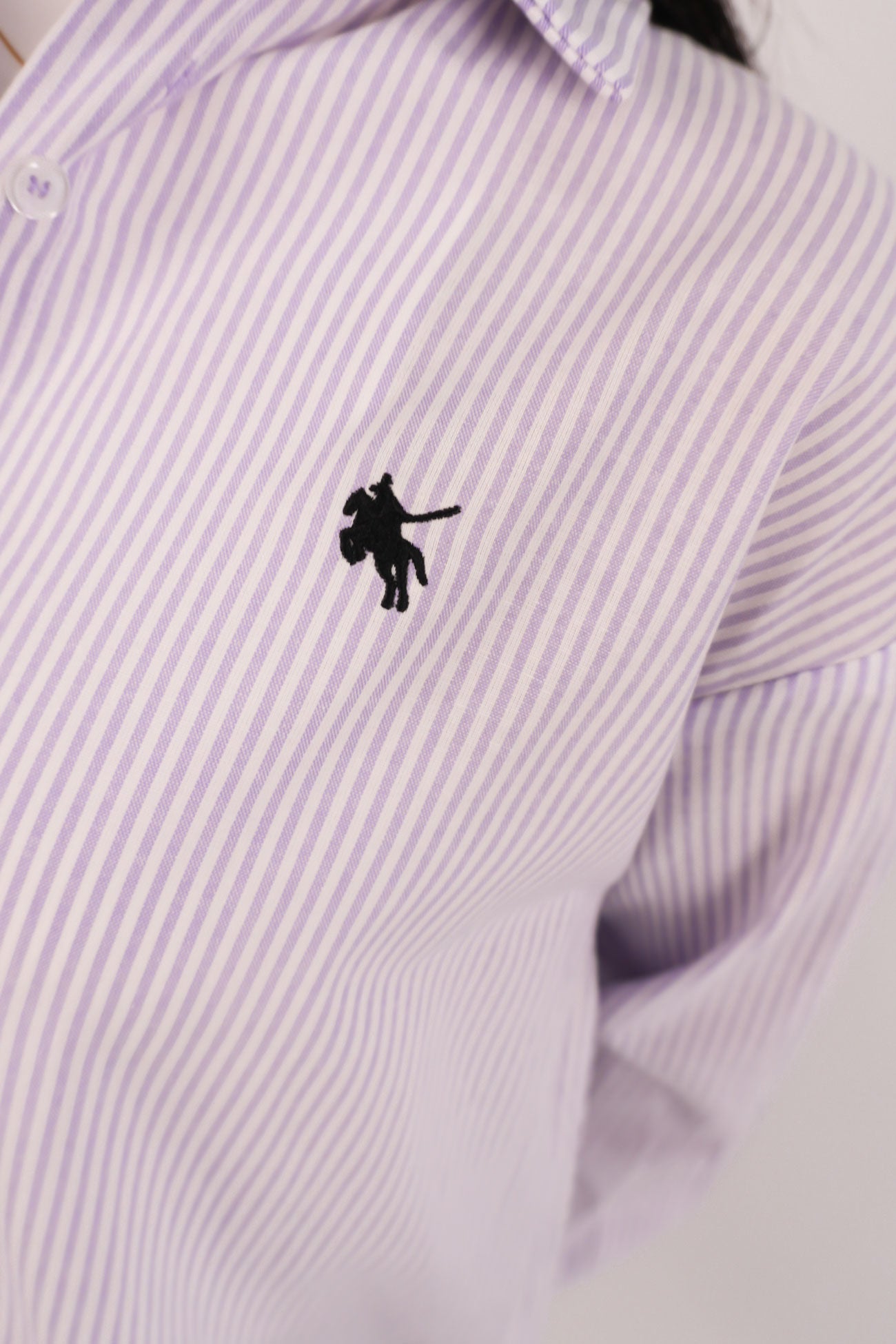 Zayd Shirt Purple Stripe