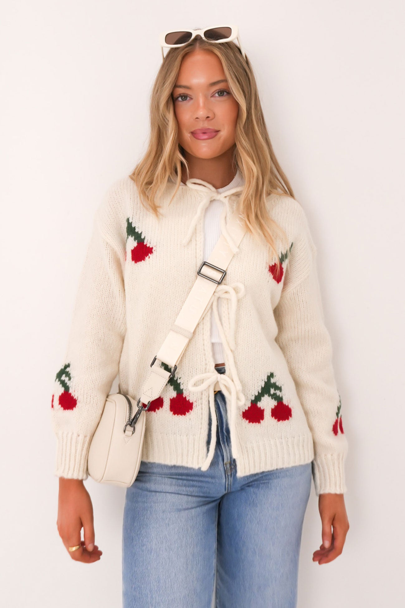 Amazing Perla Cardigan Cream main image 0