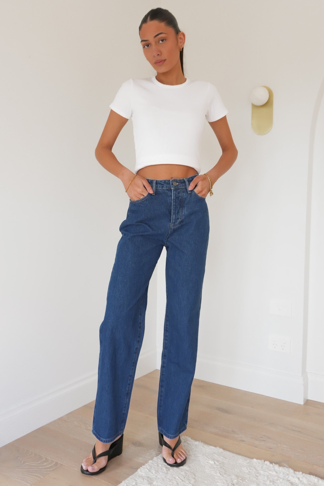 Zia Relaxed Straight Jean Heritage Blue