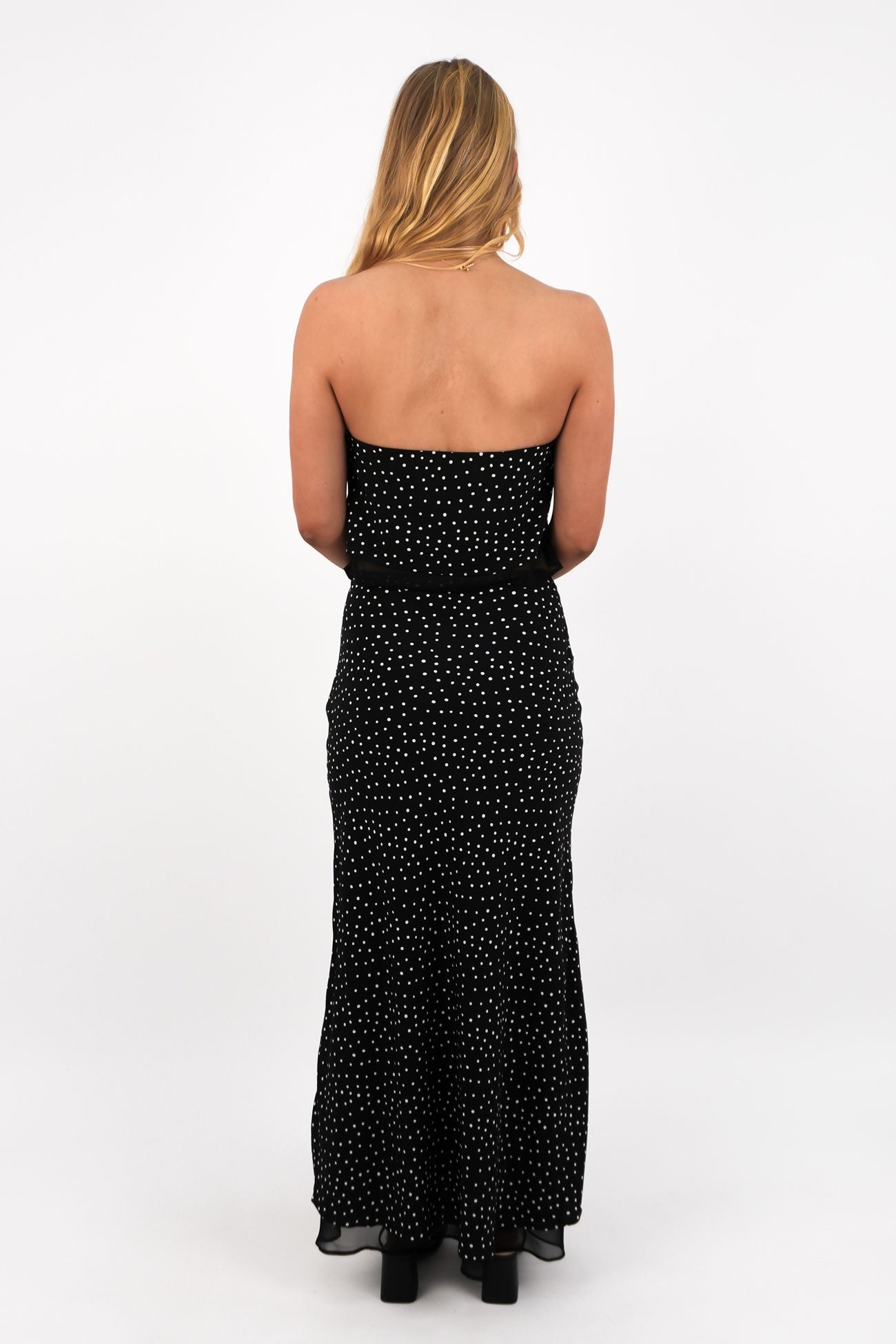 Ziggy Set Black Polka Dot