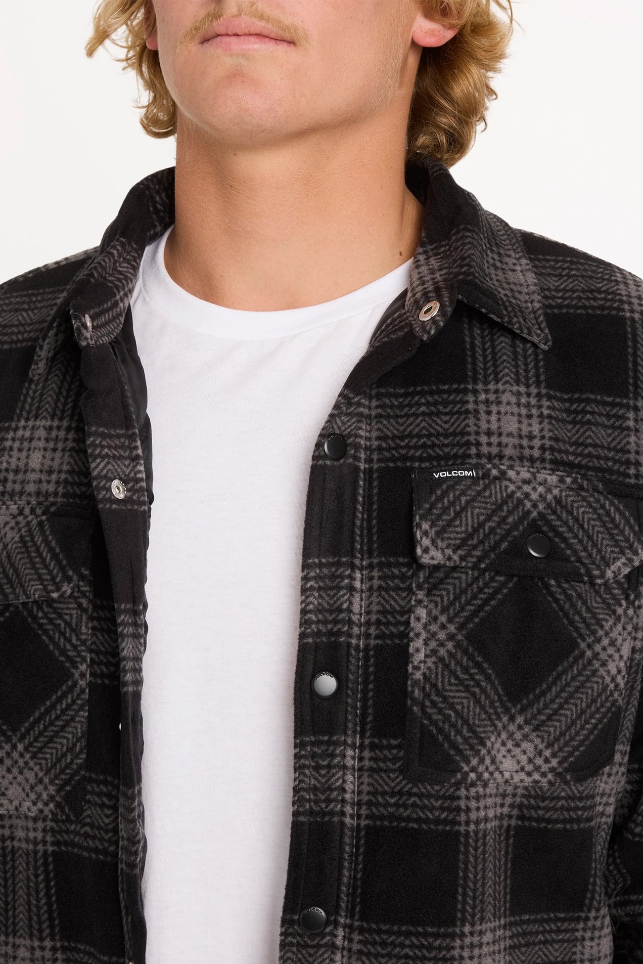 Bowered Fleece Long Sleeve Dusk Grey