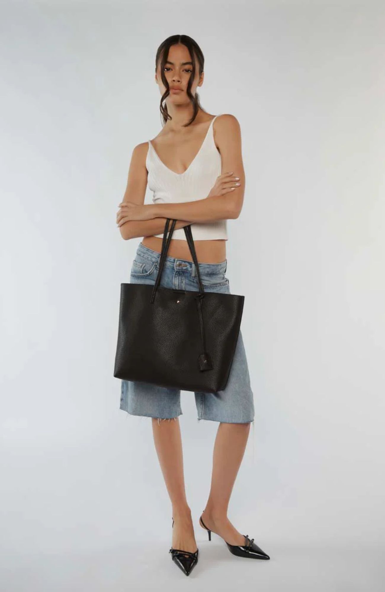 Saint Bag Black Pebble