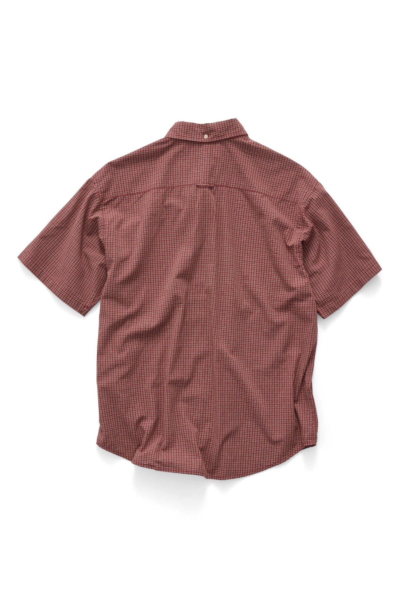 Test Plaid Short Sleeve Classic Shirt Copper