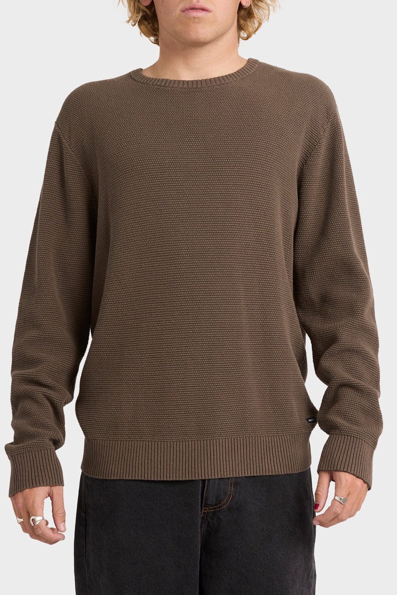 Duke Crew Knit Mocha