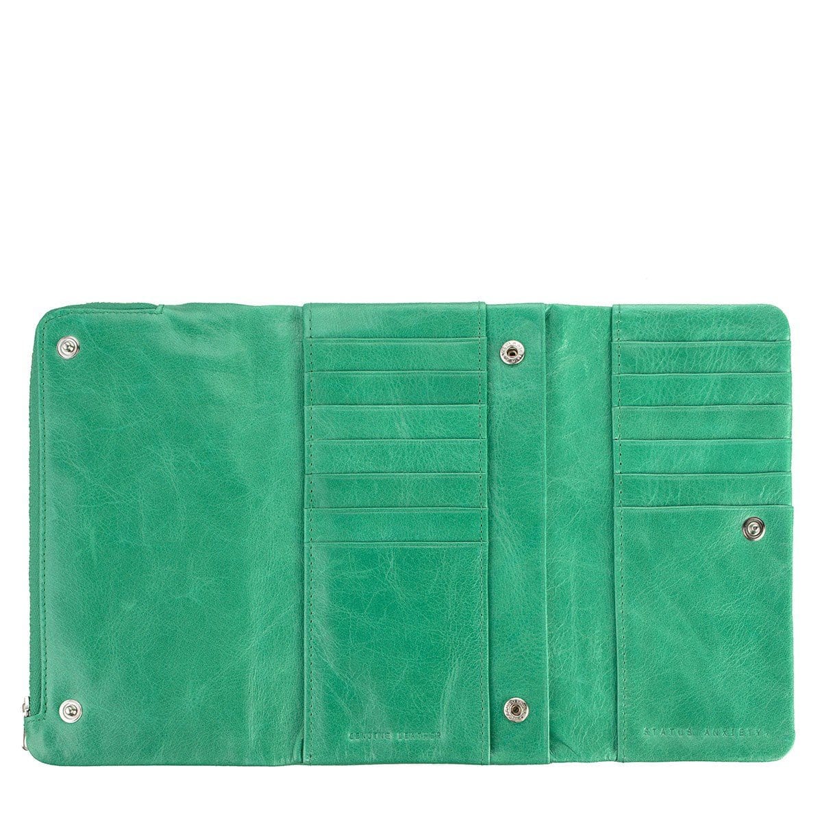 Audrey Wallet Emerald Status Anxiety - Jean Jail
