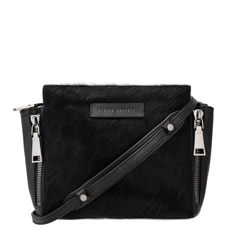 The Ascendants Bag Black Black Fur Status Anxiety - Jean Jail