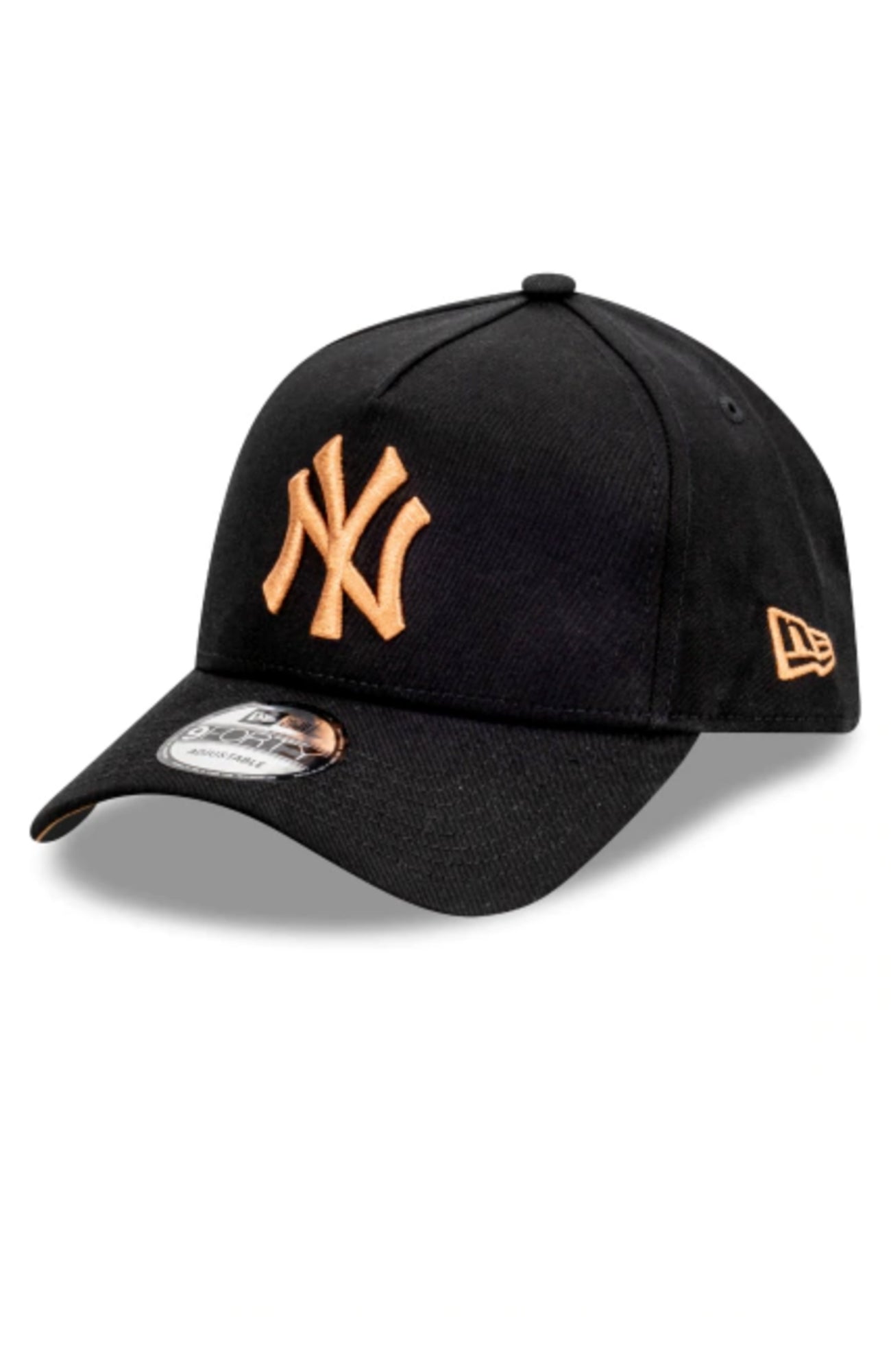 New York Yankees 9FORTY A-Frame Snapback Black