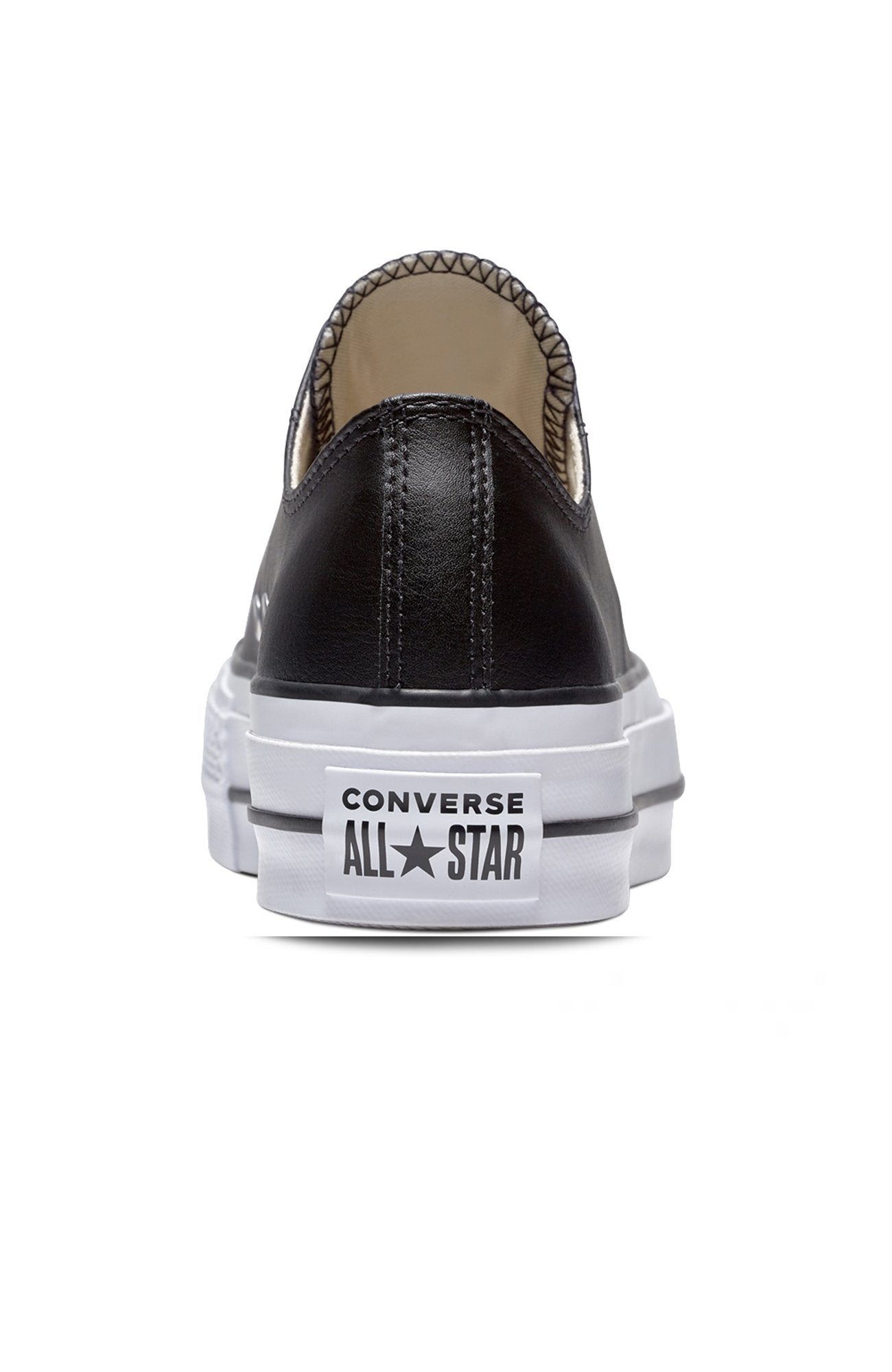Chuck Taylor All Star Lift Clean Leather Low Top Black