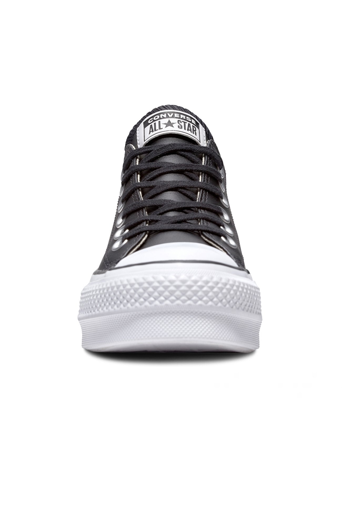 Chuck Taylor All Star Lift Clean Leather Low Top Black