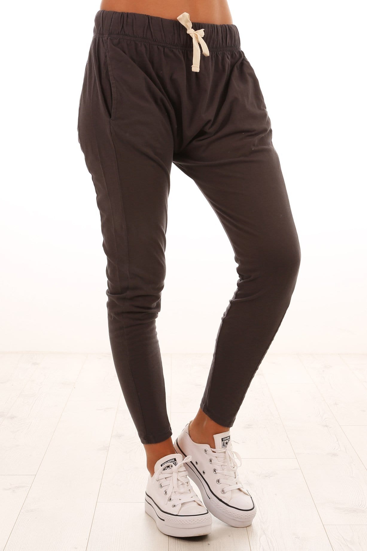 Fluid Pant Charcoal Silent Theory - Jean Jail