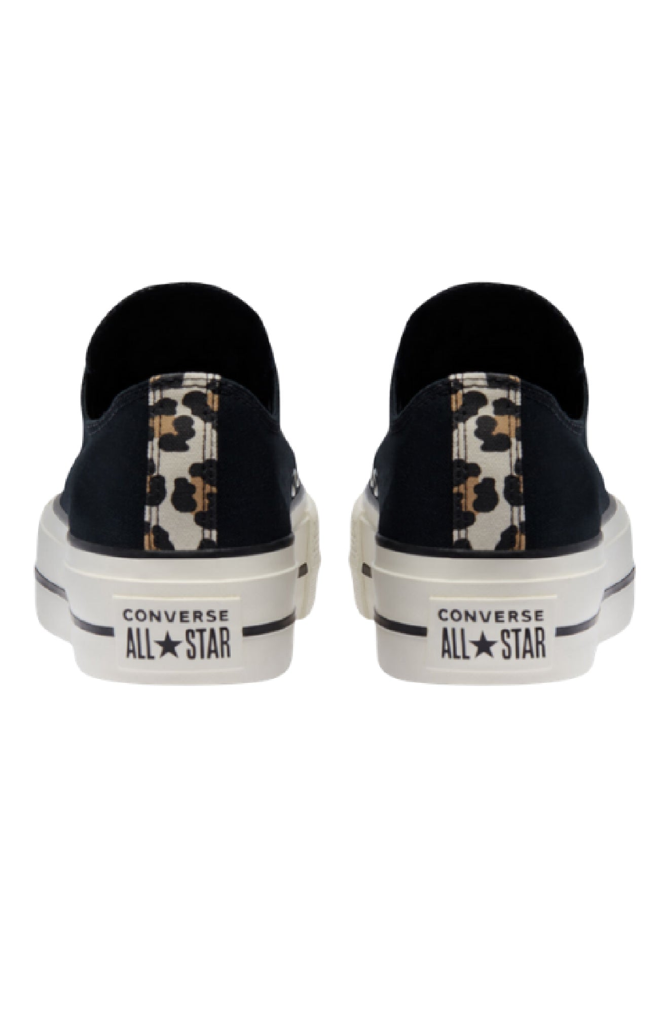 Chuck Taylor All Star Canvas Lift Low Top Black Print