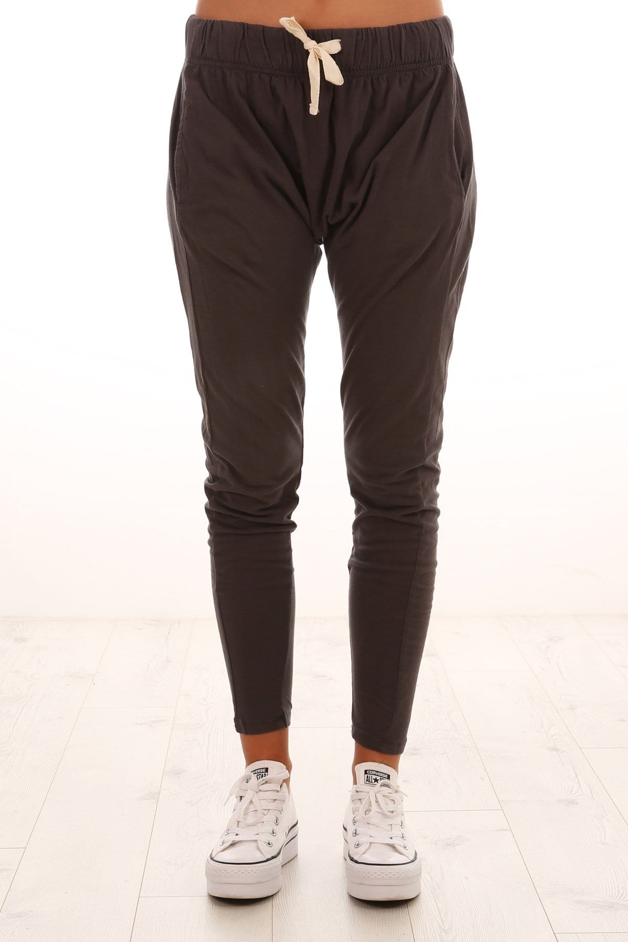 Fluid Pant Charcoal Silent Theory - Jean Jail