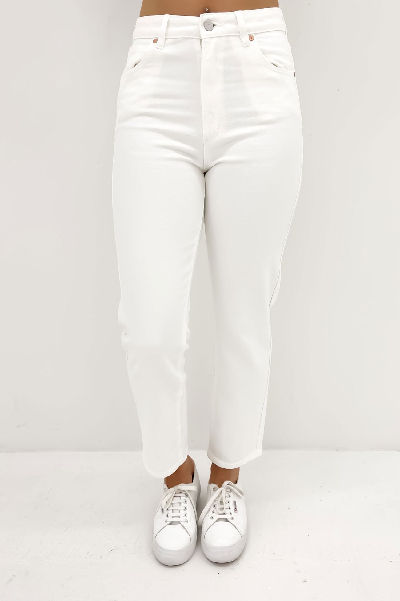 A 94 High Slim Jean Pearl