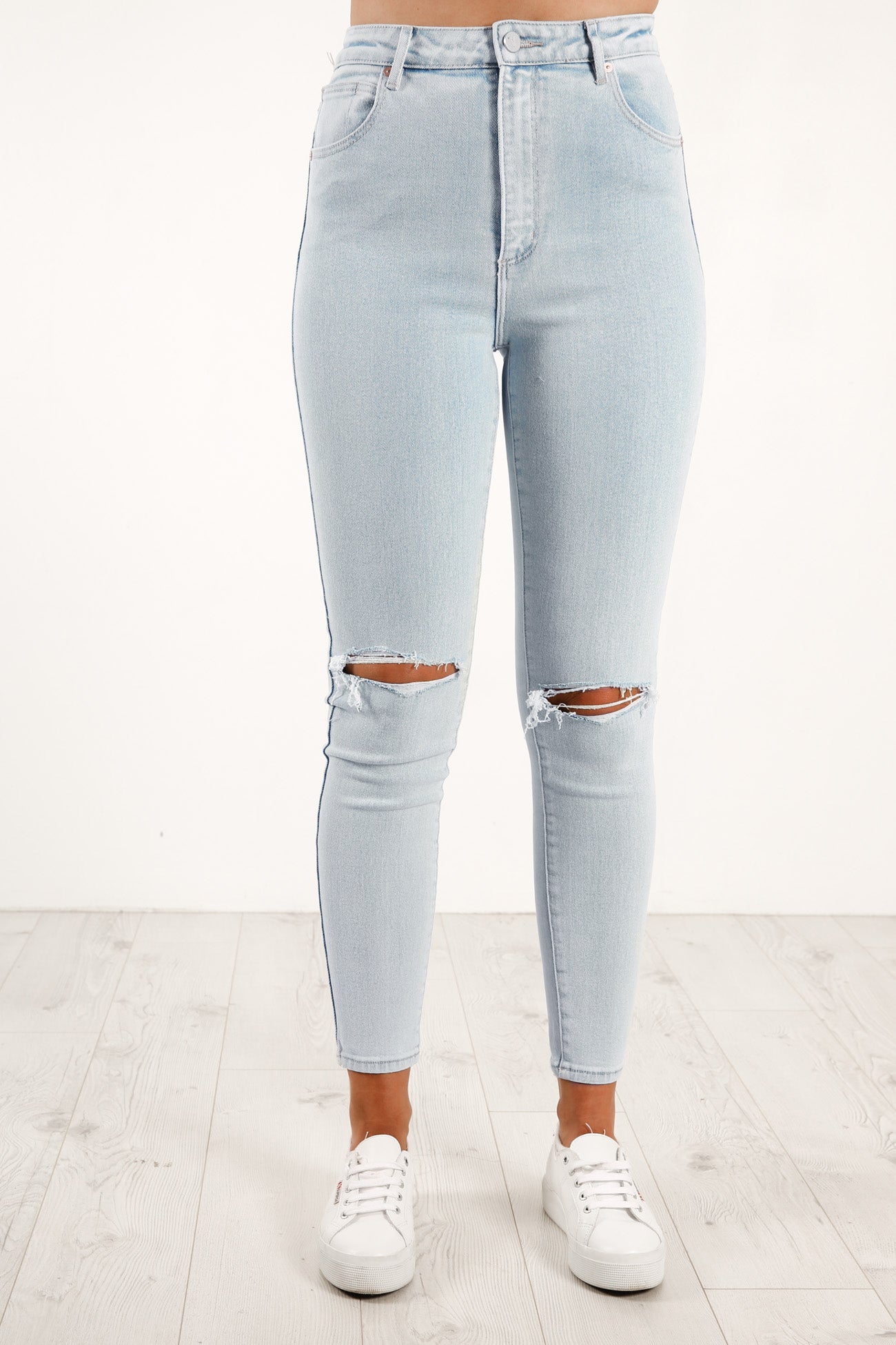 A High Skinny Ankle Basher Jessica Rip Eco