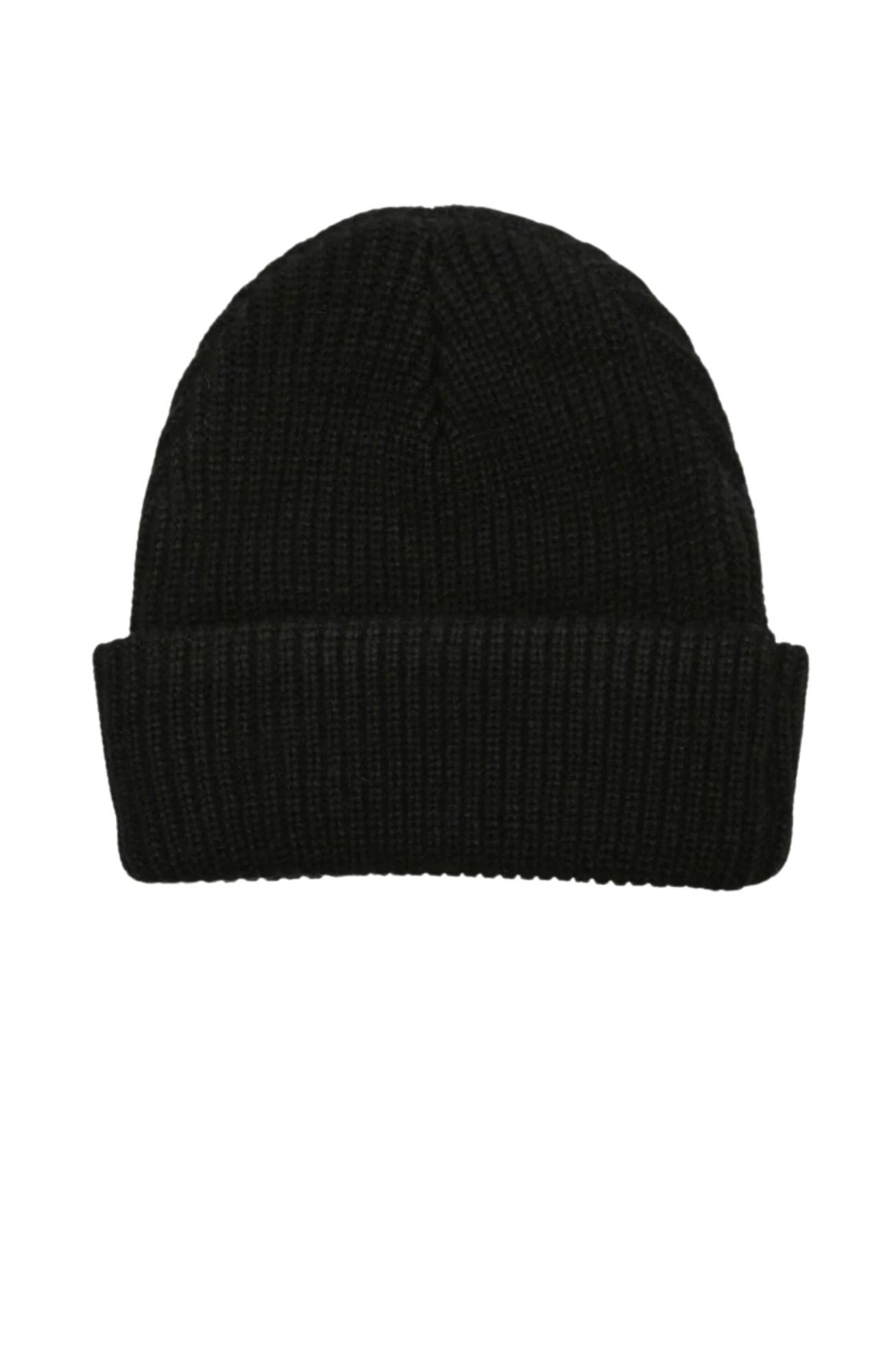 Stock Cuff Beanie Black