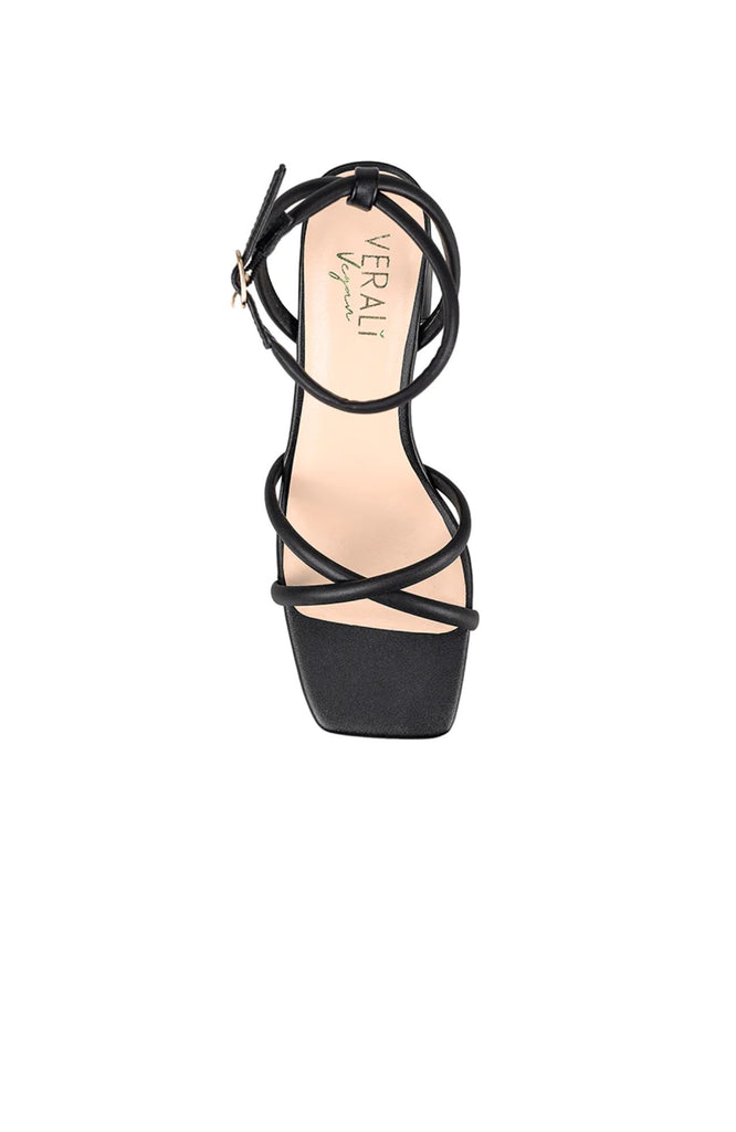Starlight Strappy Sandals Black Smooth Jean Jail