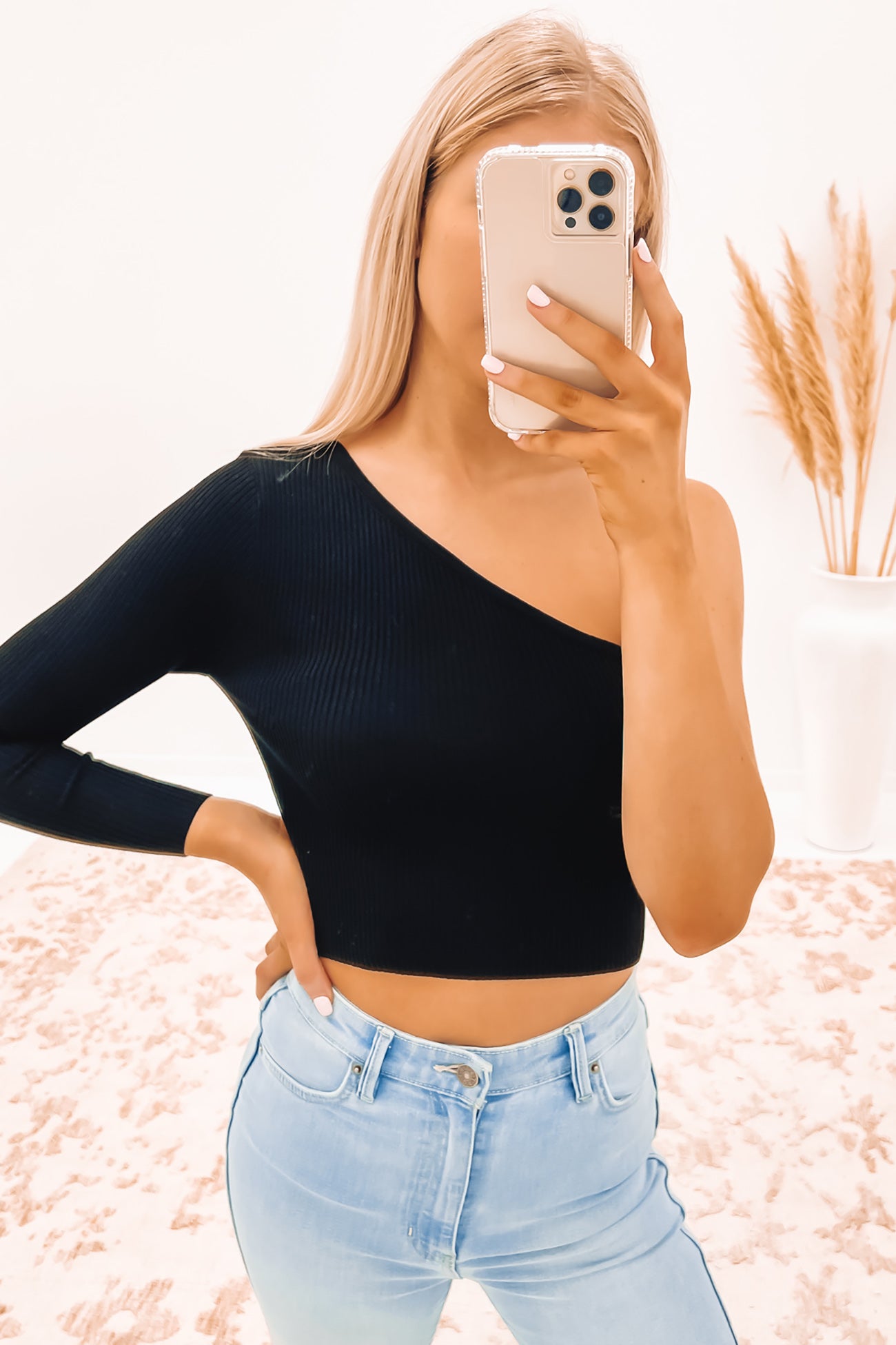 Alana Crop Top Black