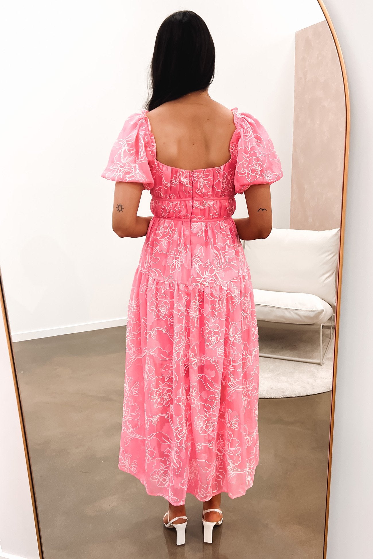 Alizah Maxi Dress Pink
