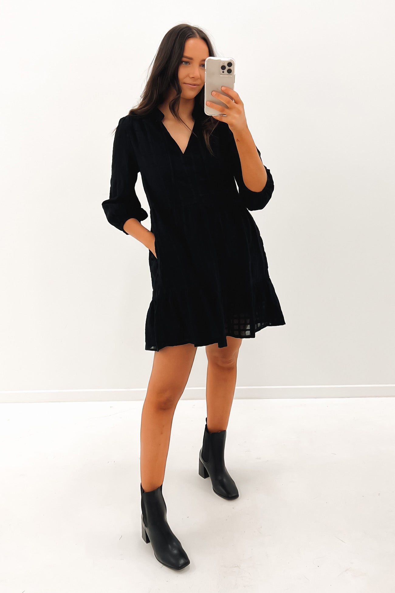 Amarie Mini Dress Black