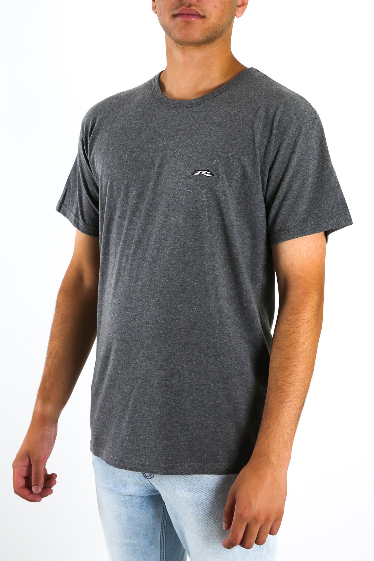 Anarchy Short Sleeve Tee Dark Grey Marle