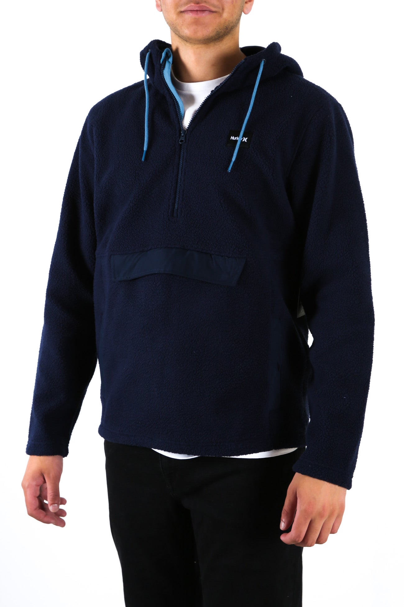 Anorak Sherpa Fleece Obsidian