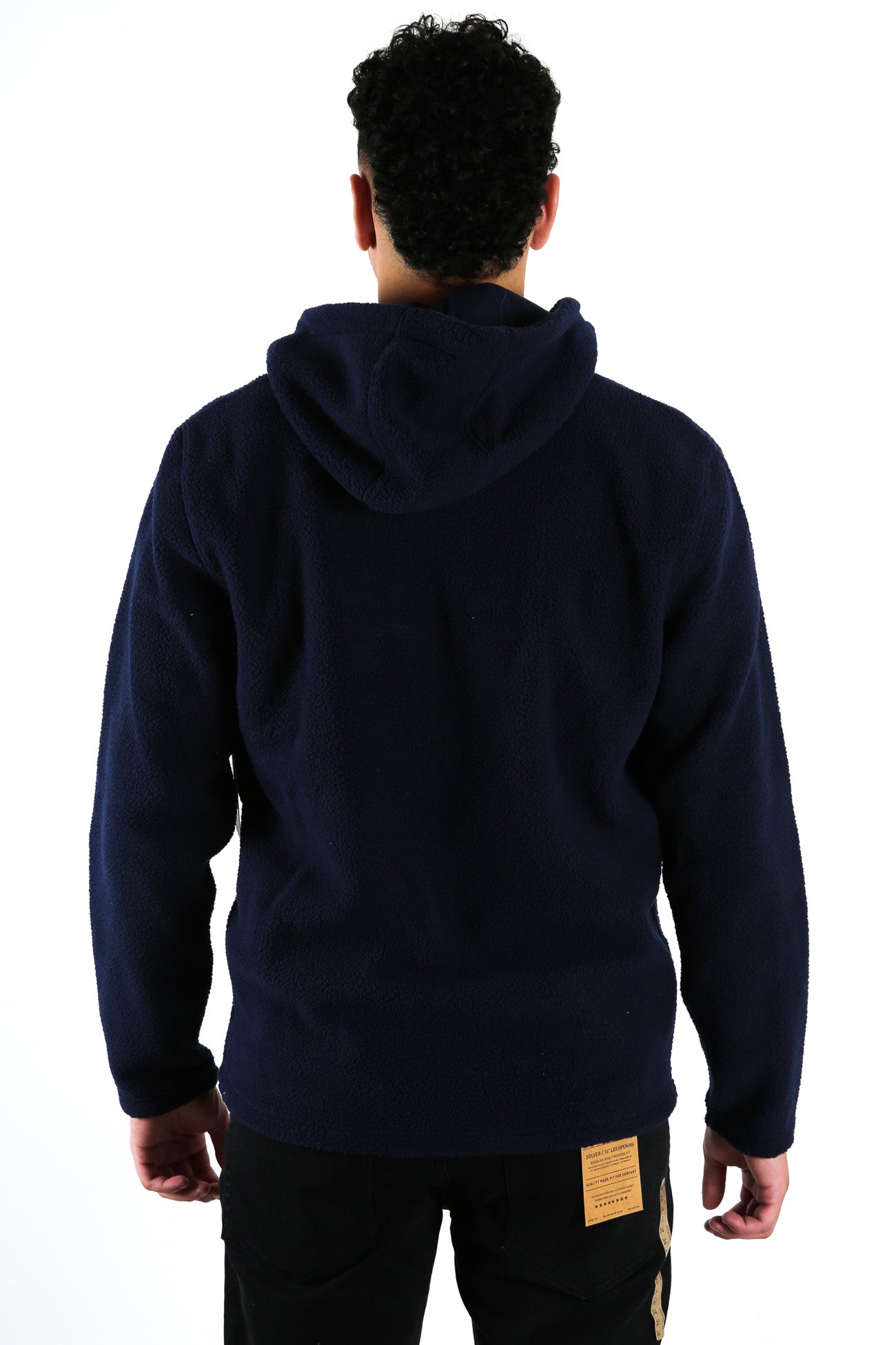 Anorak Sherpa Fleece Obsidian