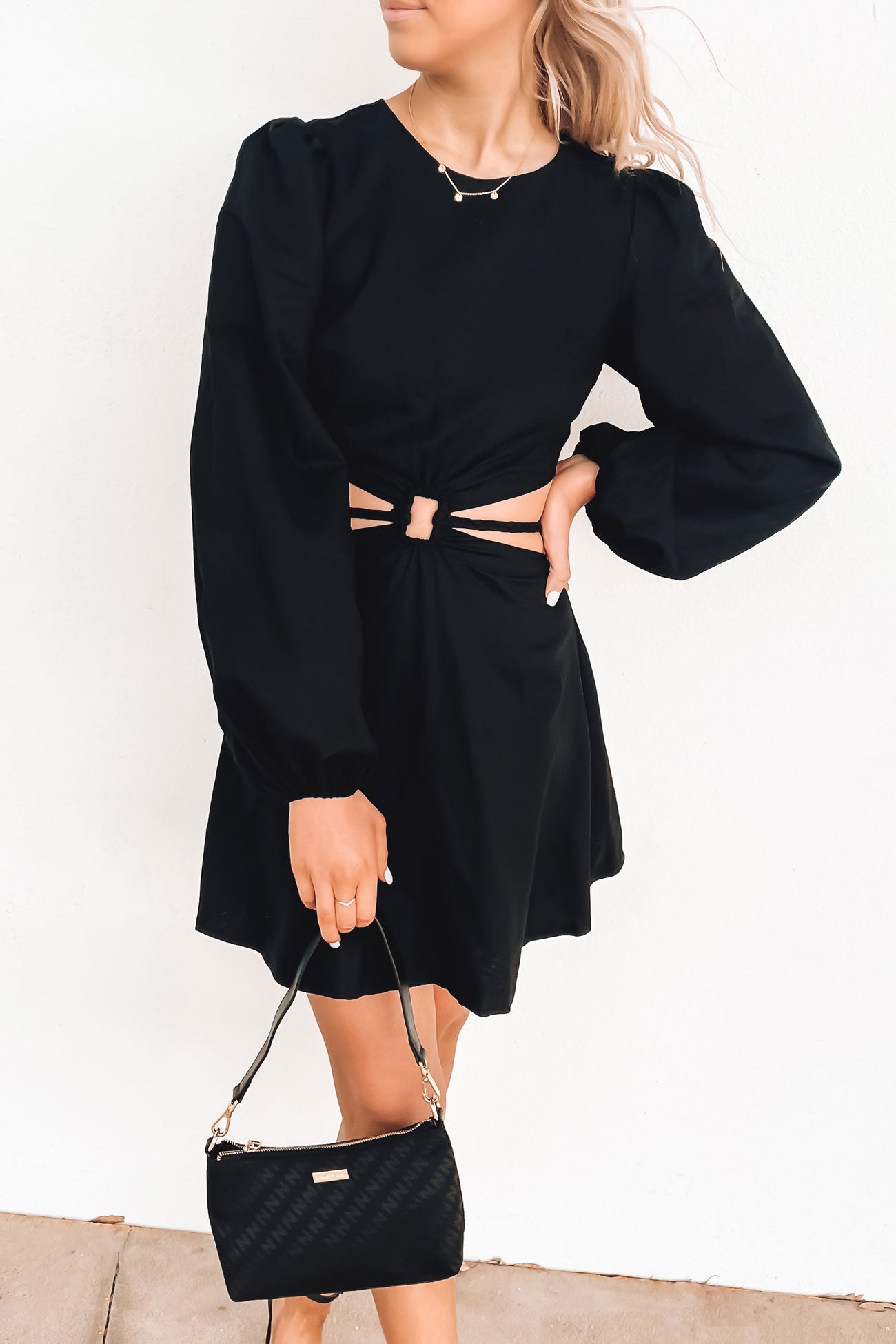 Archie Mini Dress Black