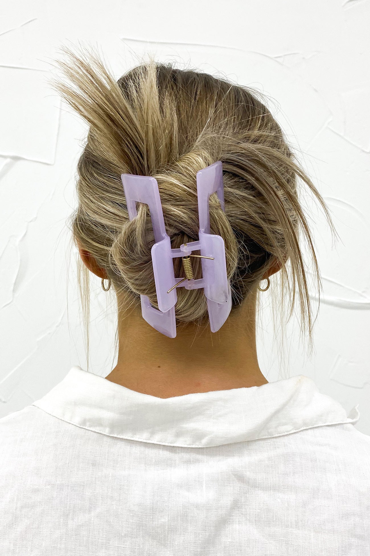 Aubree Claw Clip Lilac