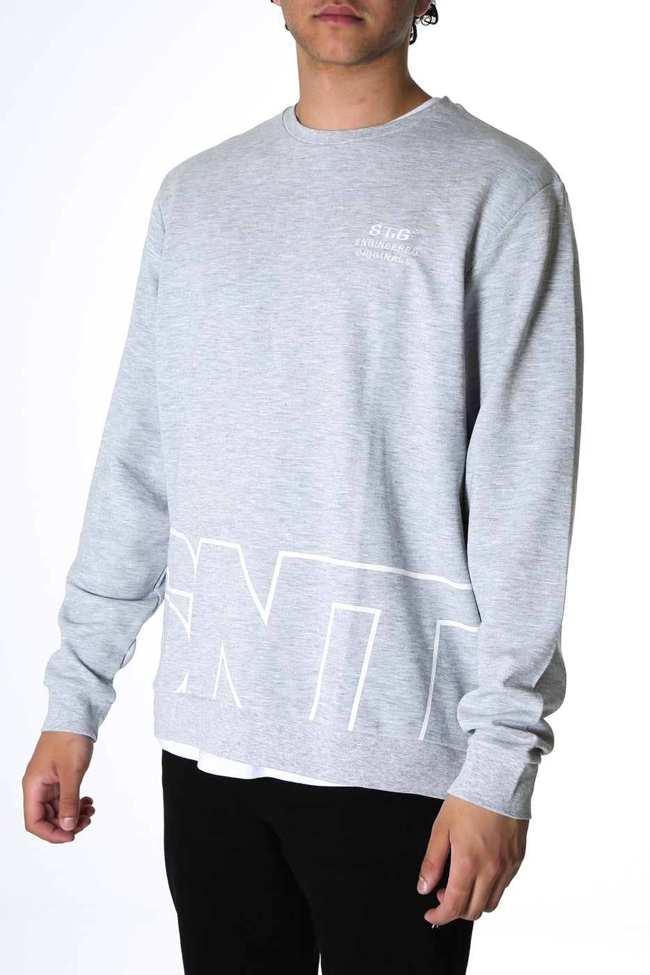 Avalon Crew Grey Marle