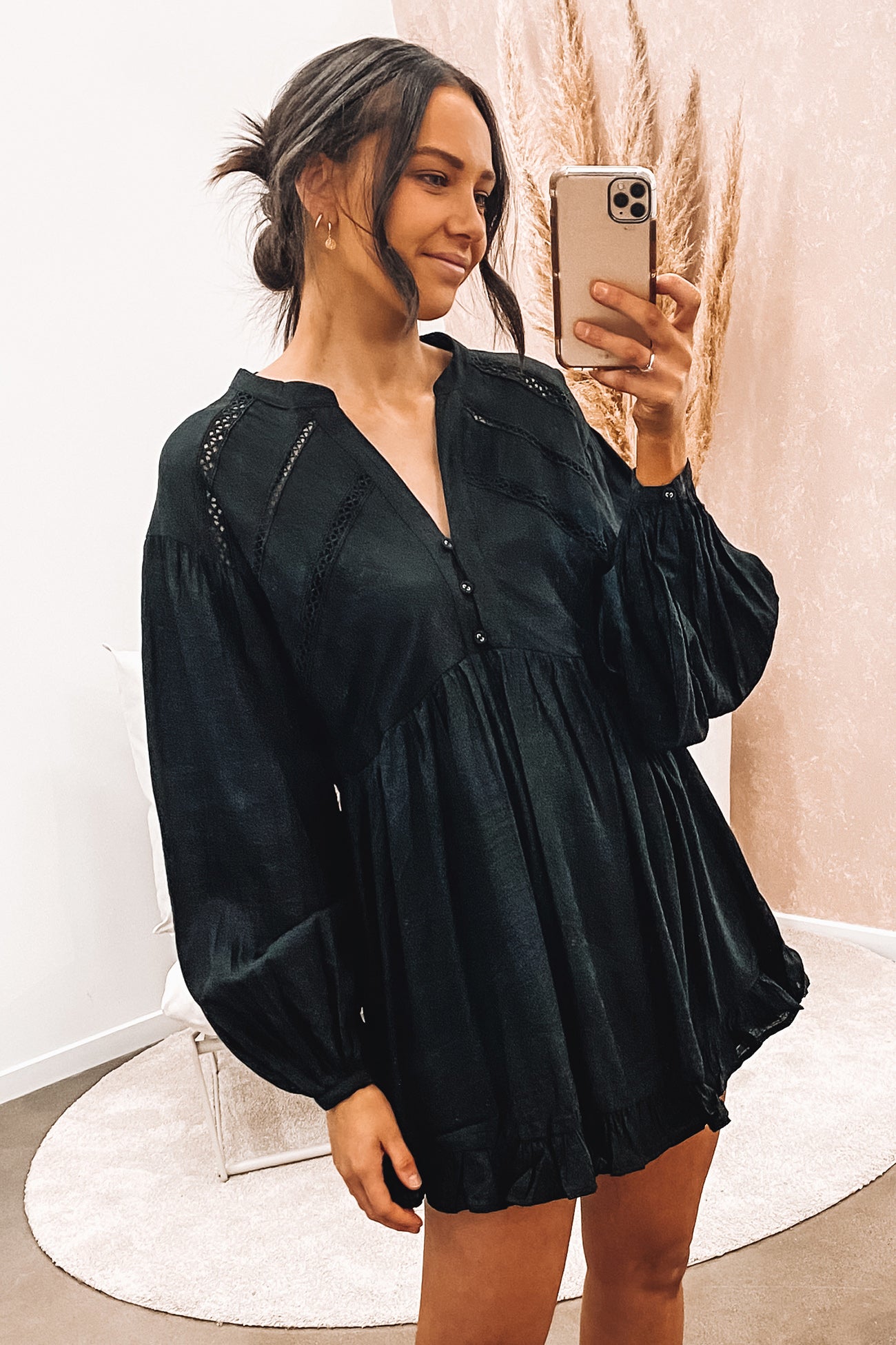 Avery Mini Dress Black