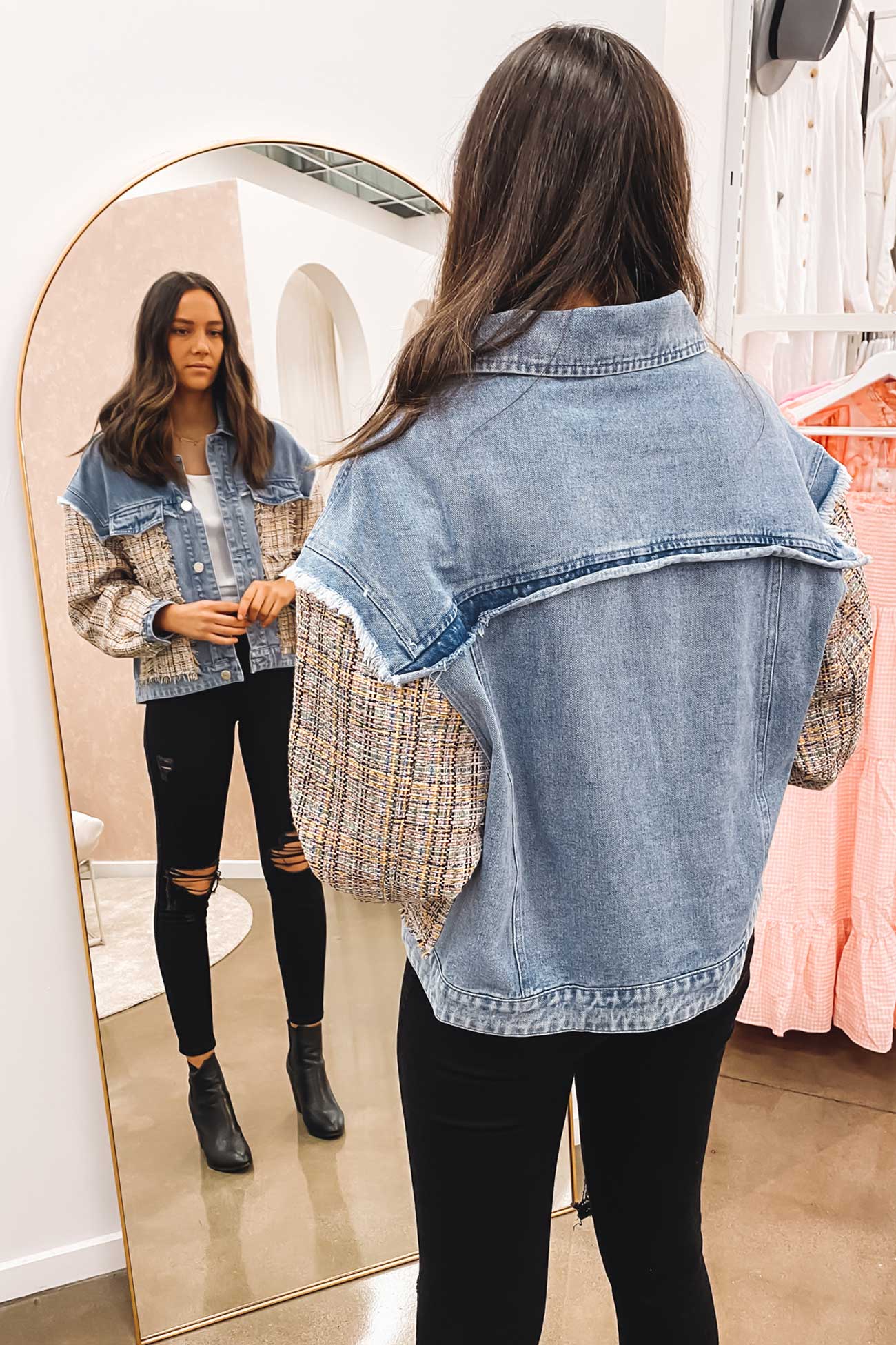 Azarliah Denim Jacket Blue Multi