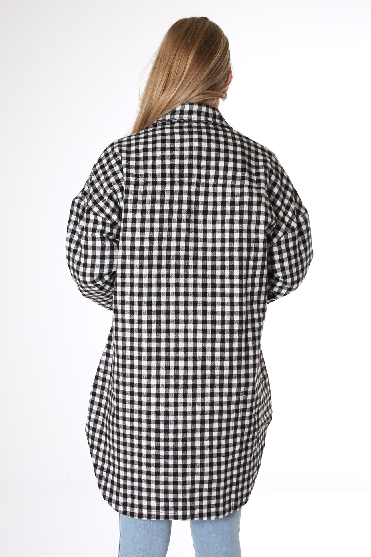 Beau Shacket Black White