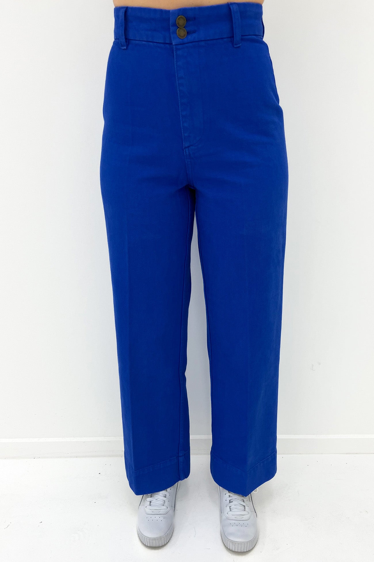 Belle Full Length Chino Lapis Blue
