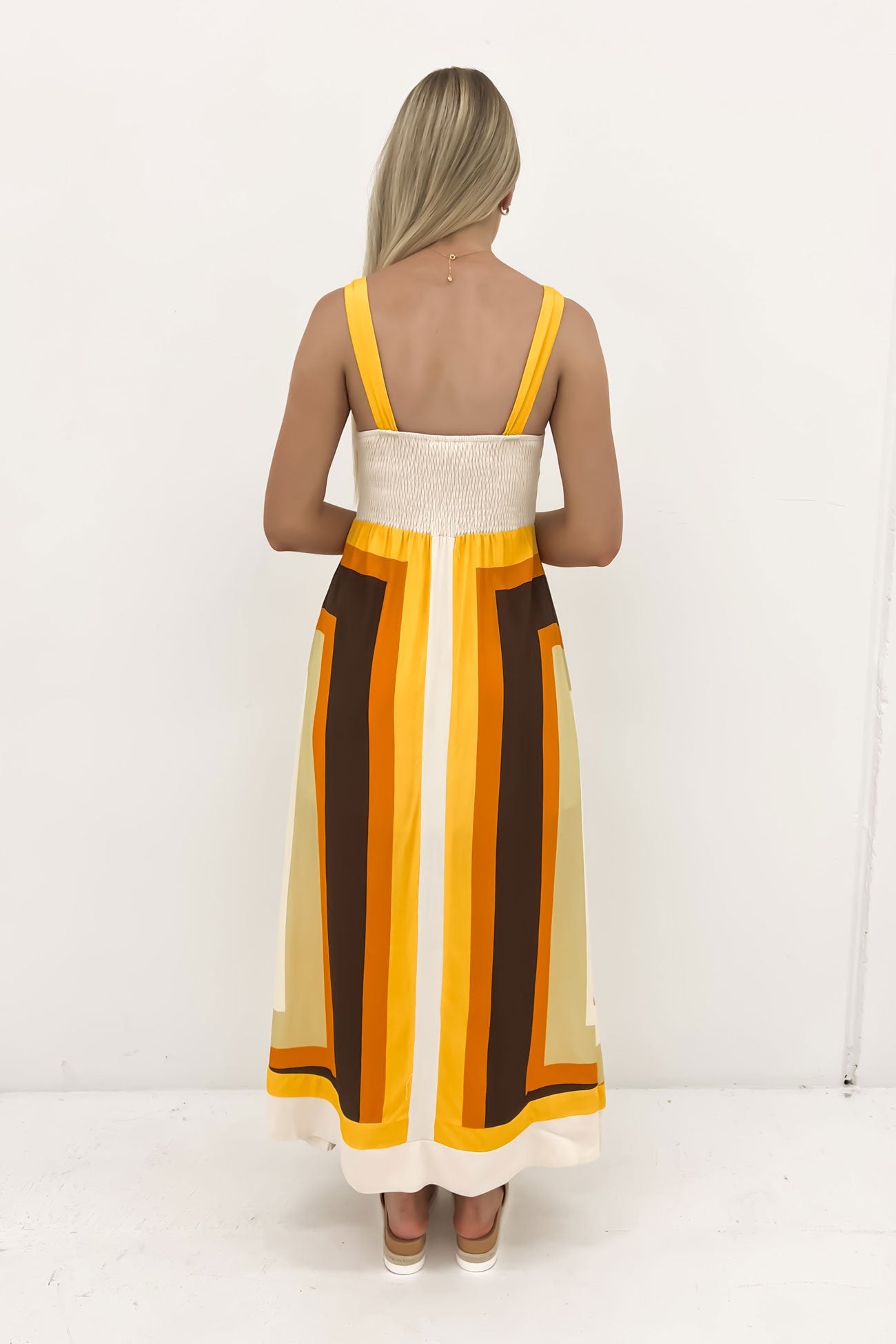 Bishop Midi Dress Retro