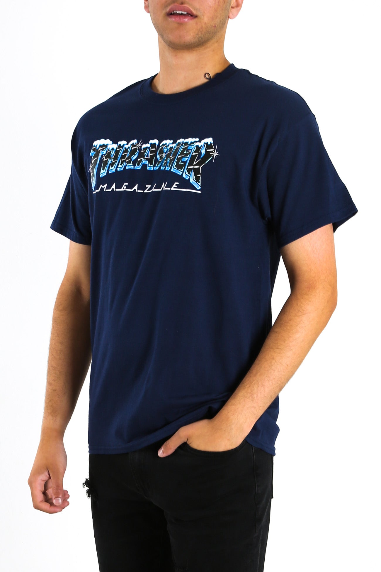 Black Ice T-Shirt Navy