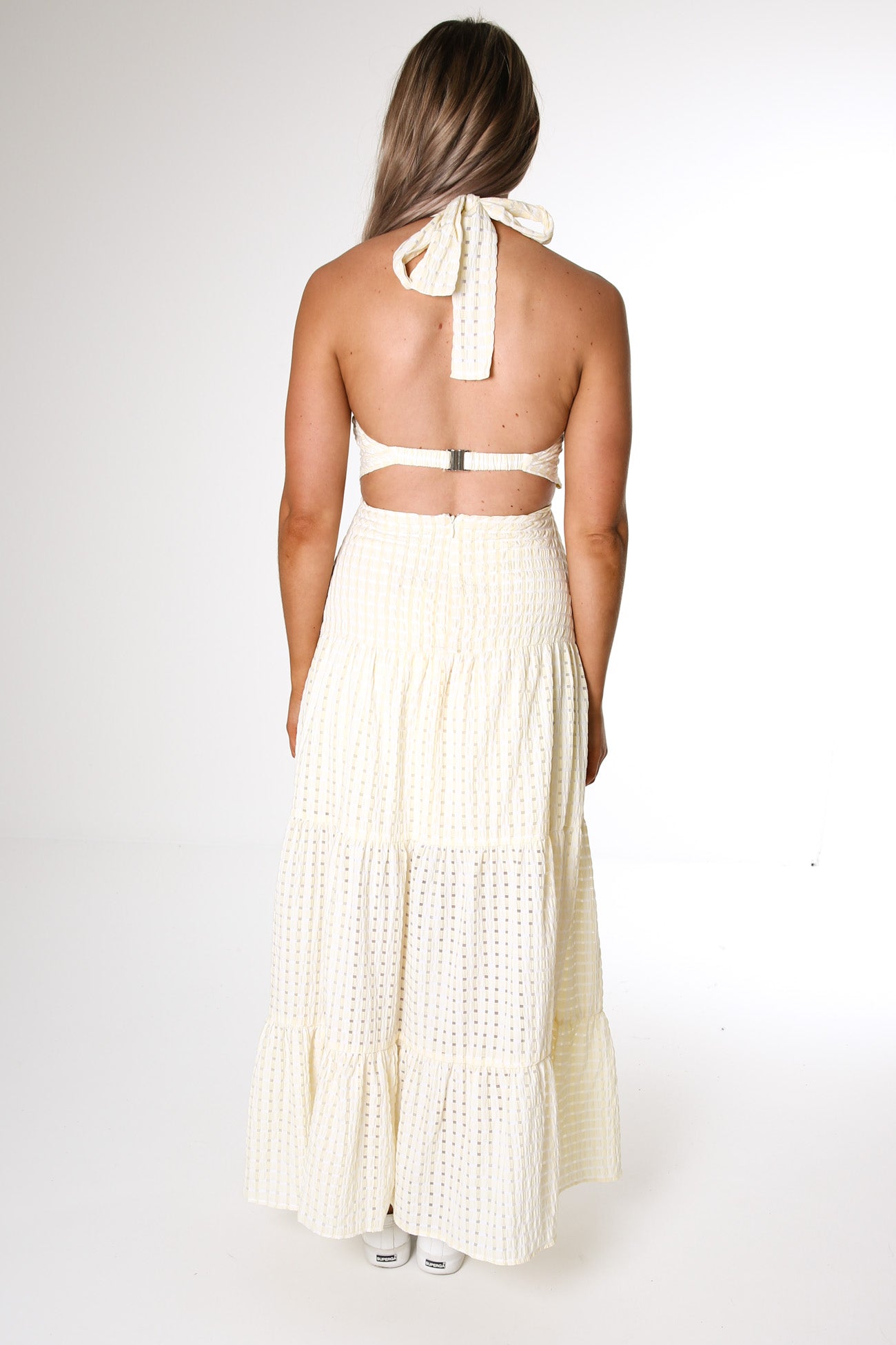 Blair Midi Dress Yellow