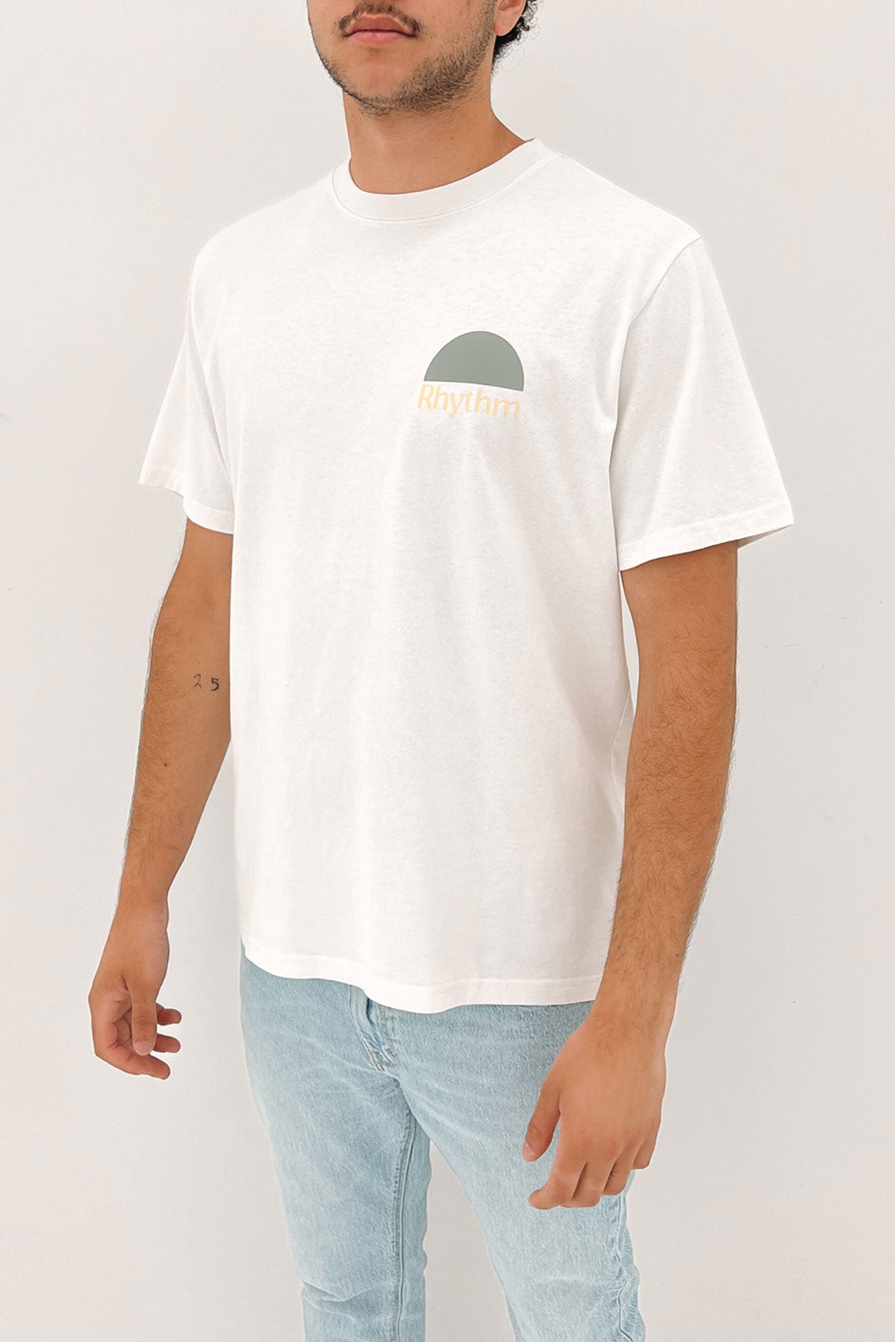 Blend Vintage Short Sleeve T-Shirt Vintage White
