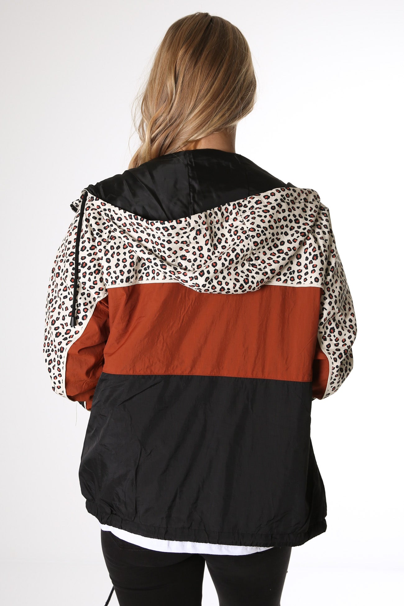 Bold Panelled Spray Jacket Multi