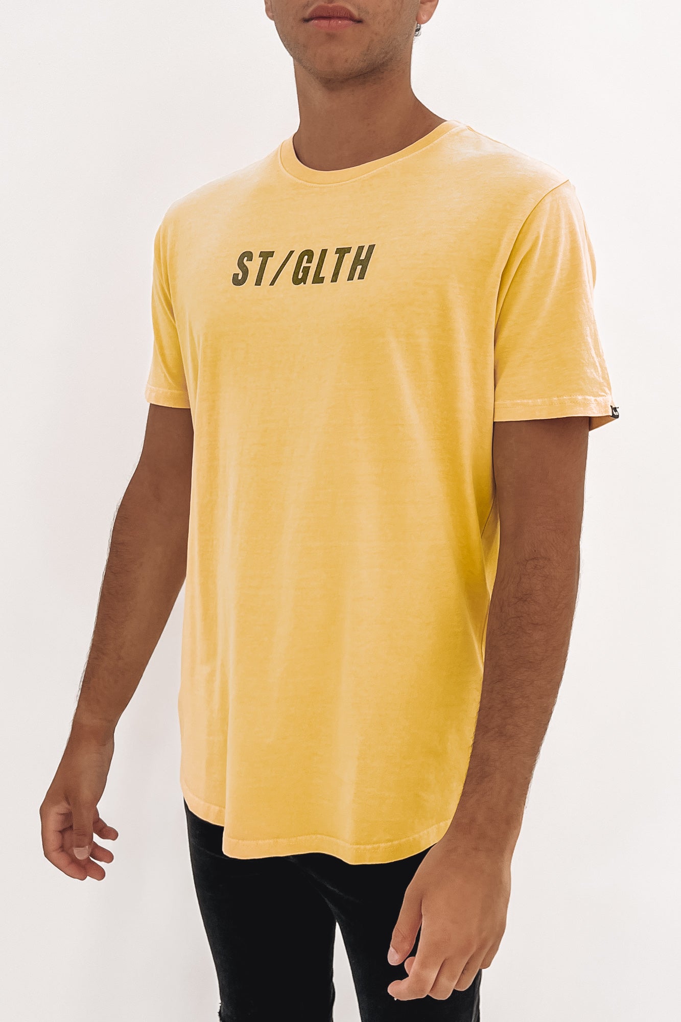 Borderline Tee Yellow