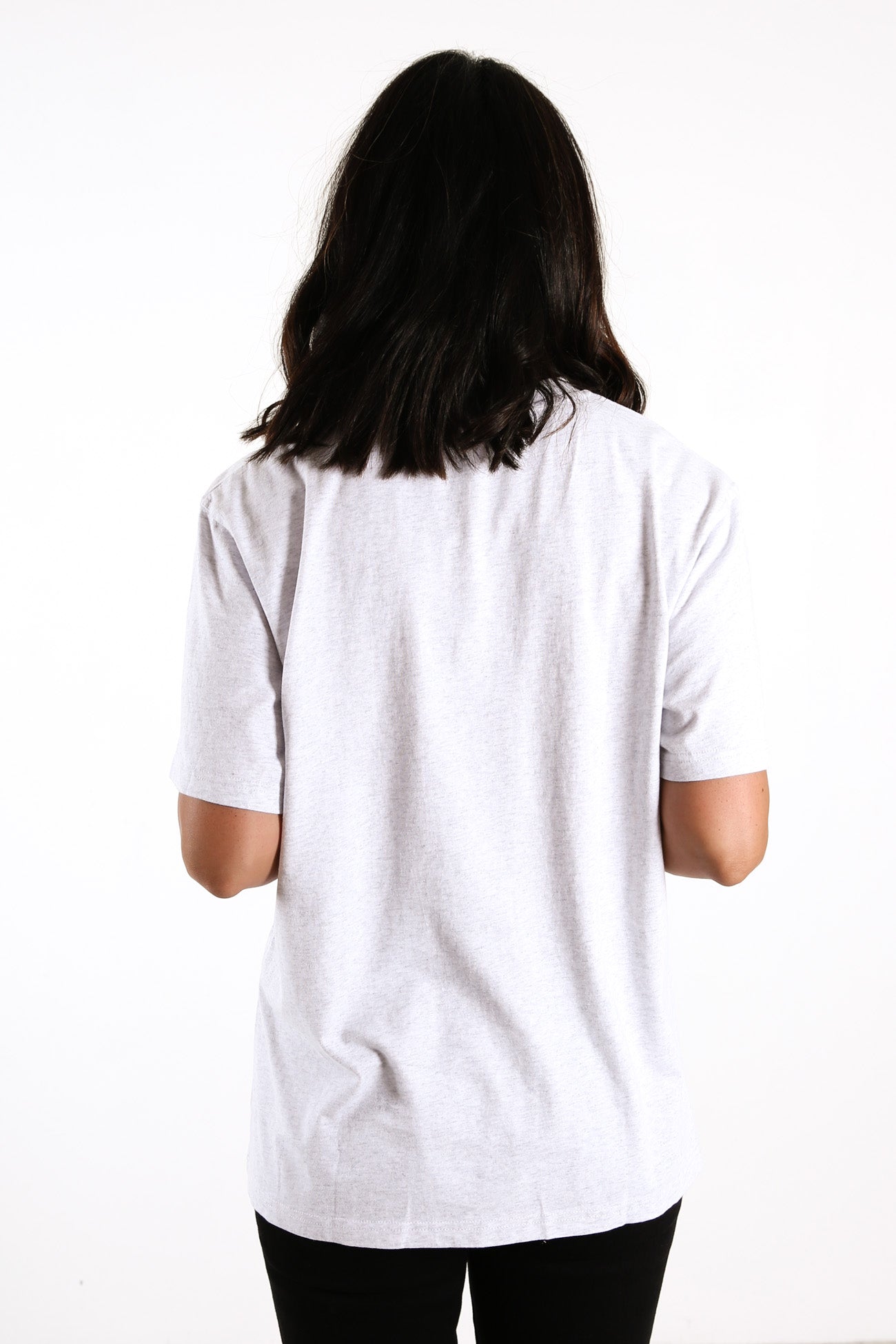 Boss Logo Tee White Marle