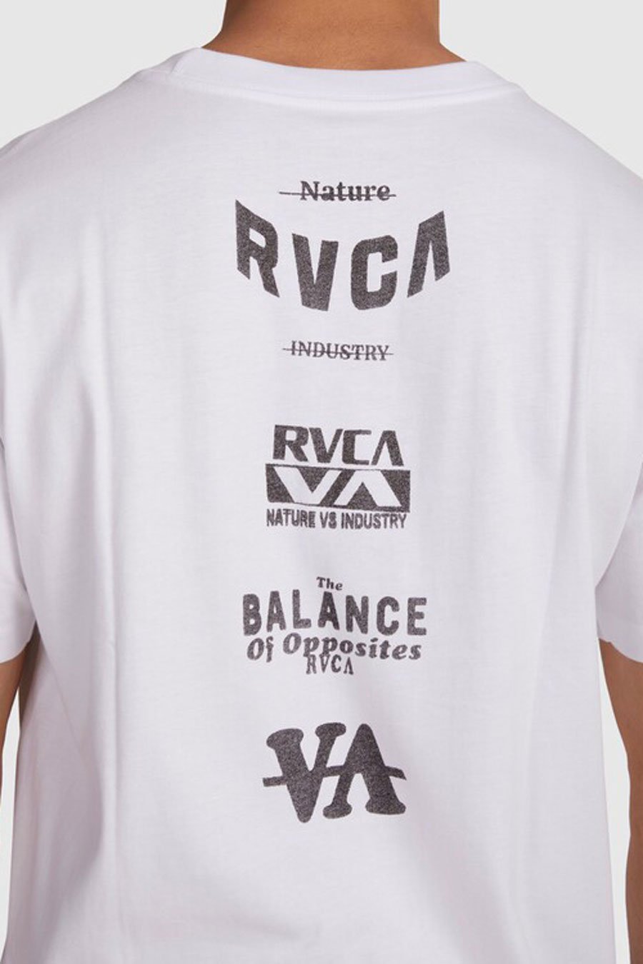 Branded Short Sleeve Tee White