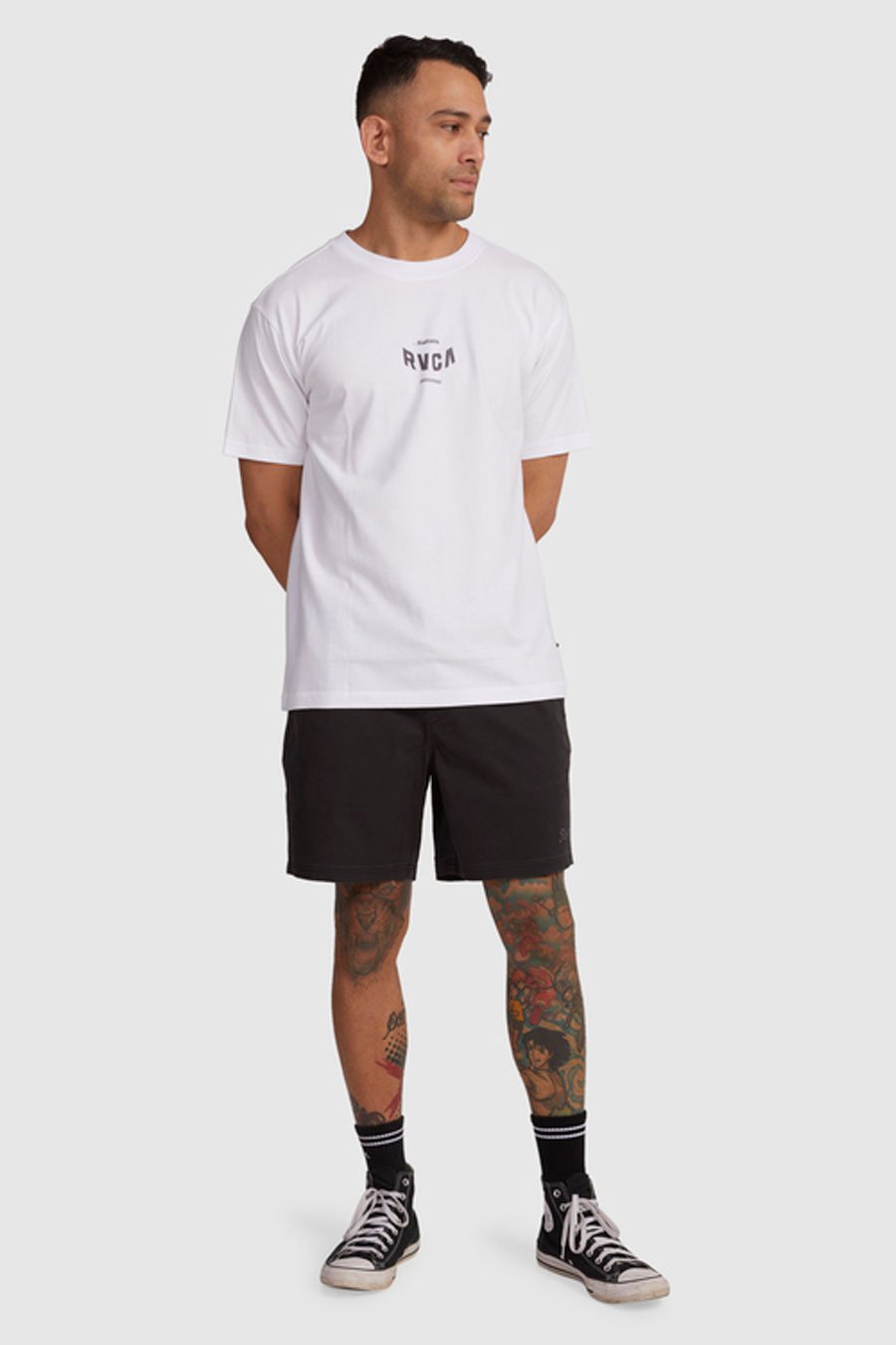Branded Short Sleeve Tee White
