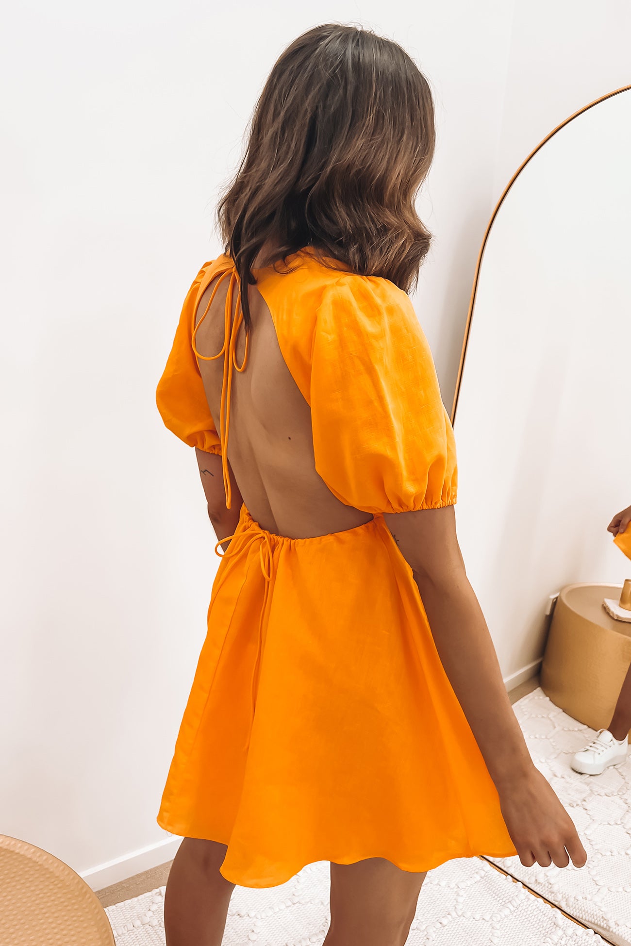 Bridget Mini Dress Orange