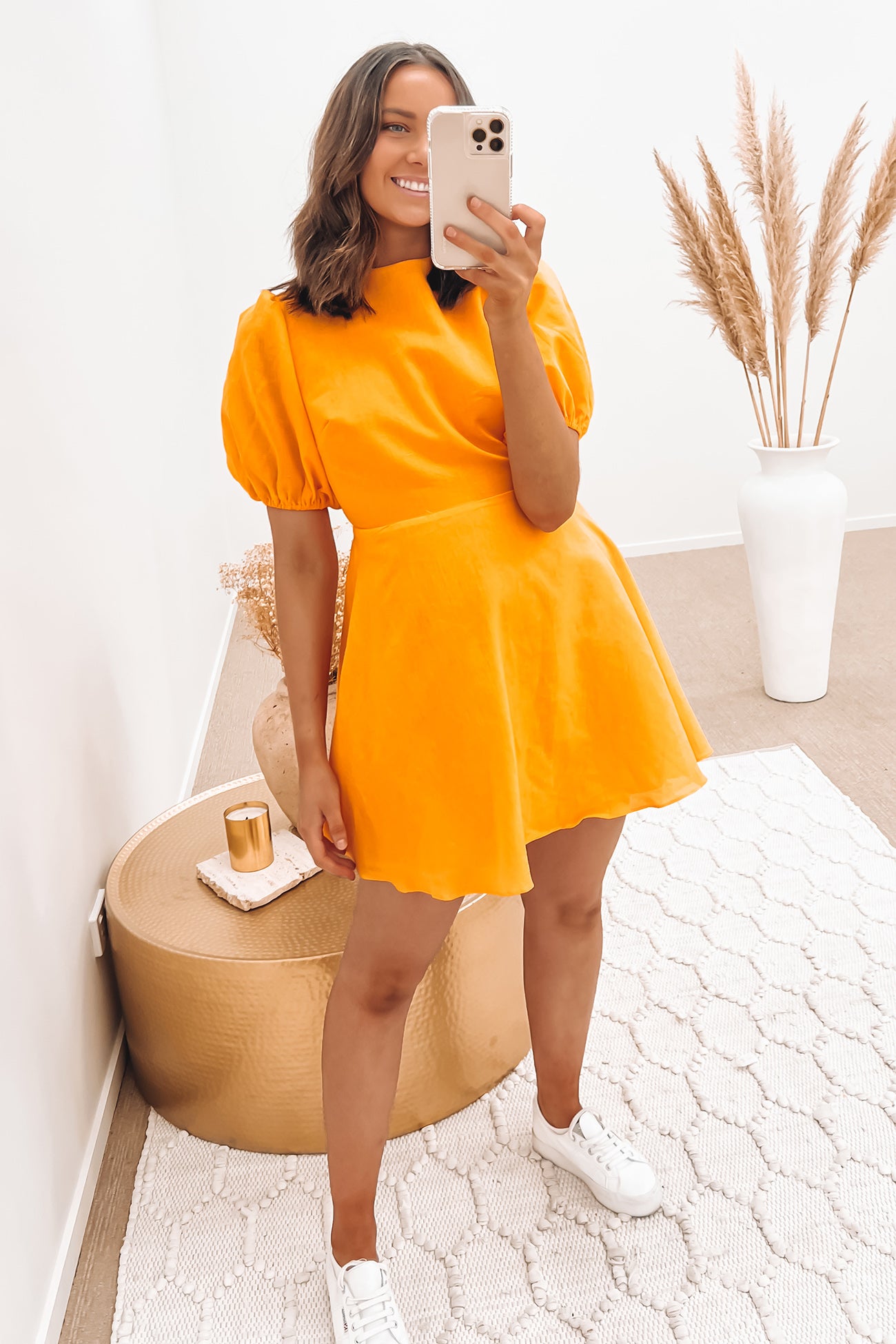 Bridget Mini Dress Orange