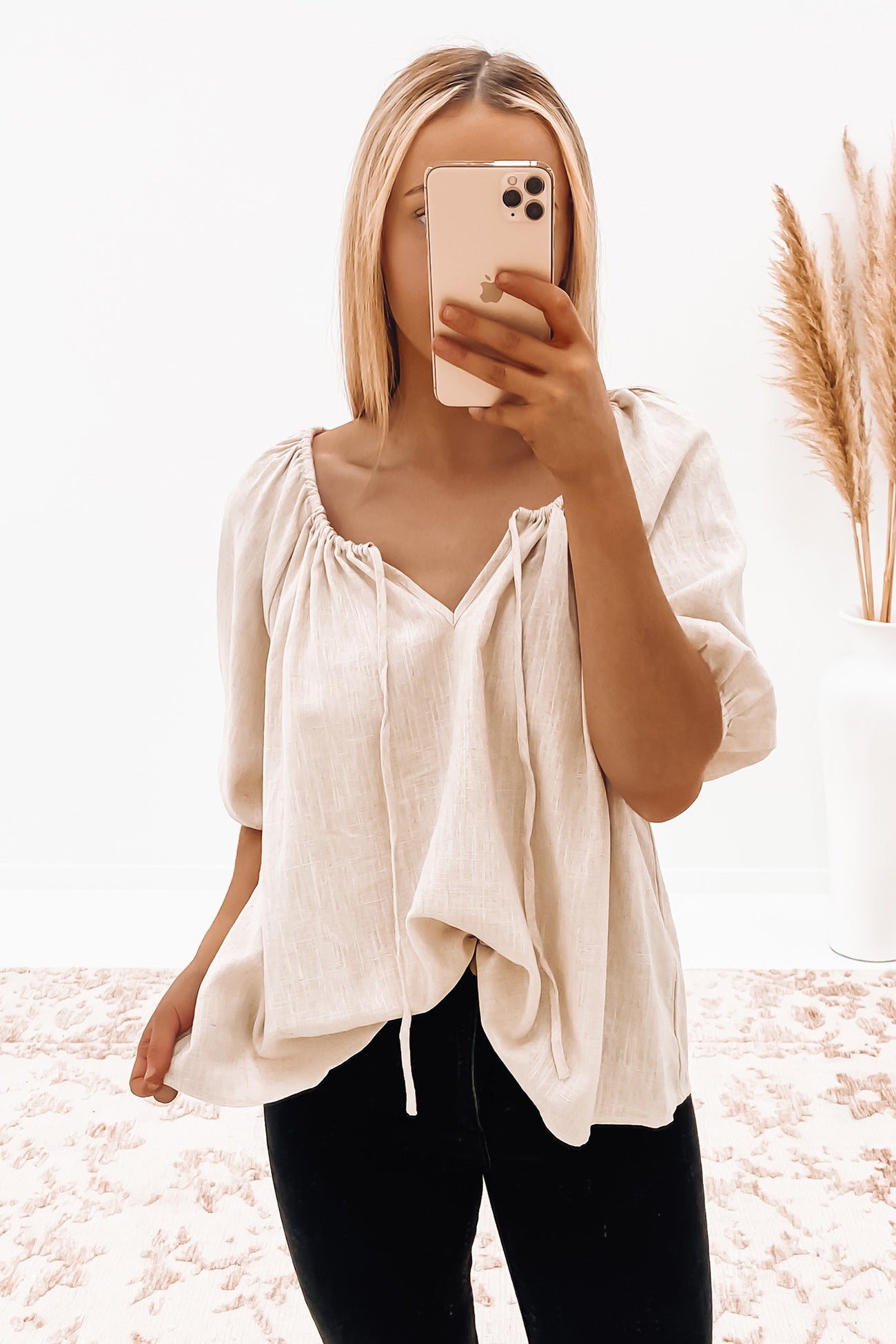 Brodie Top Beige