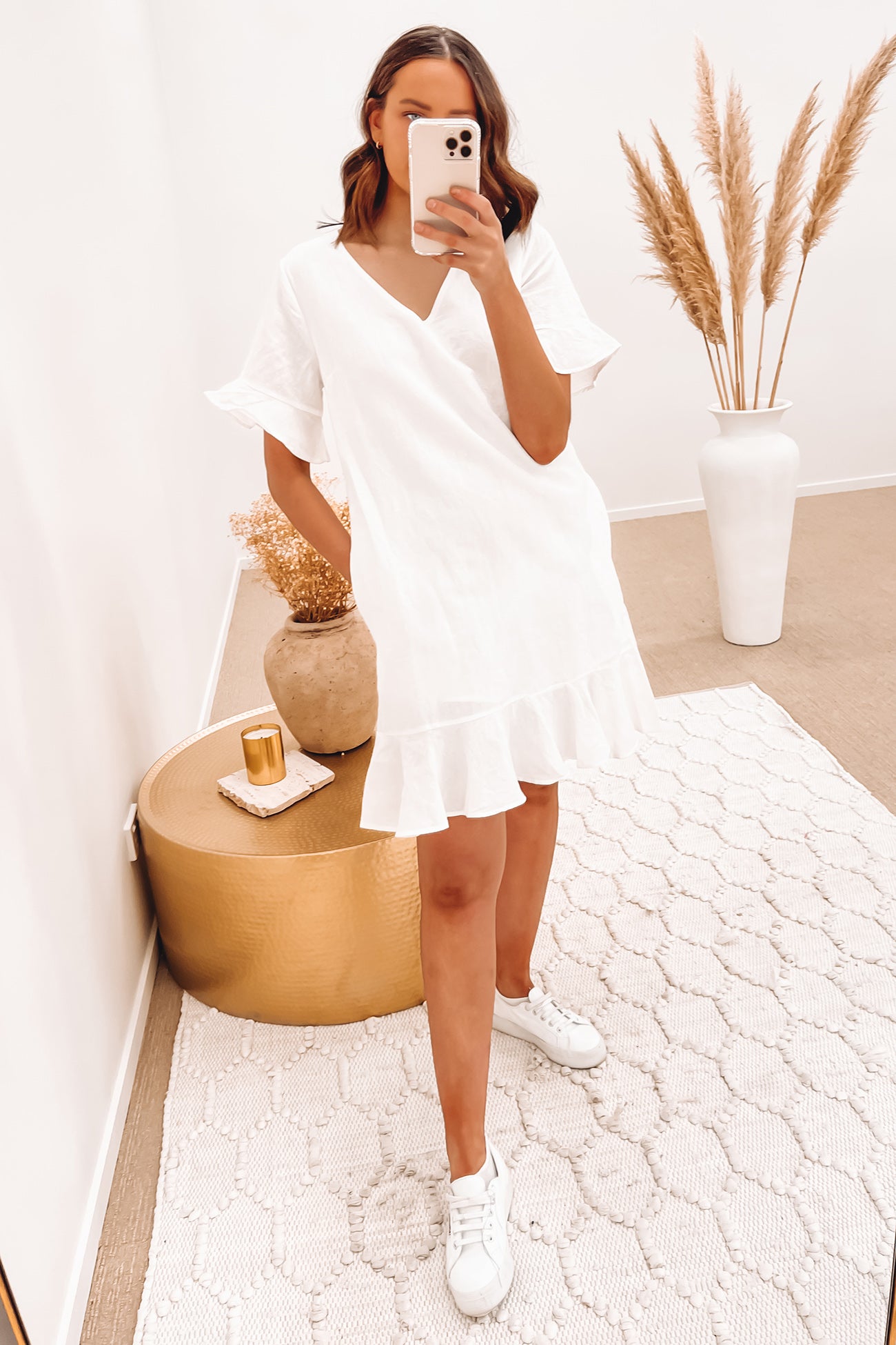 Brunch Dress White