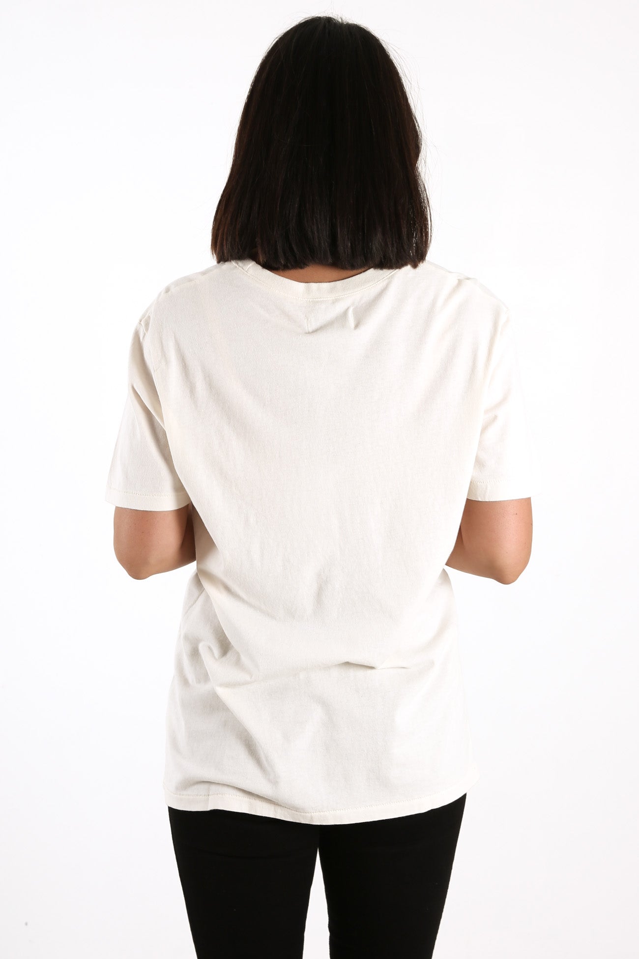 Burning Bright Oversized Tee Ecru