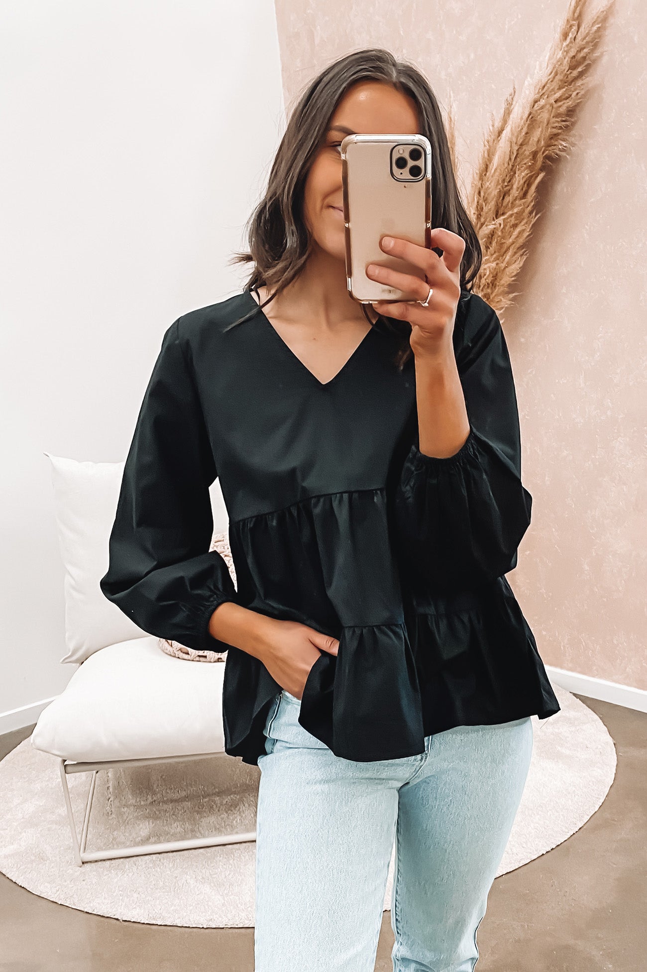 Byron Top Black